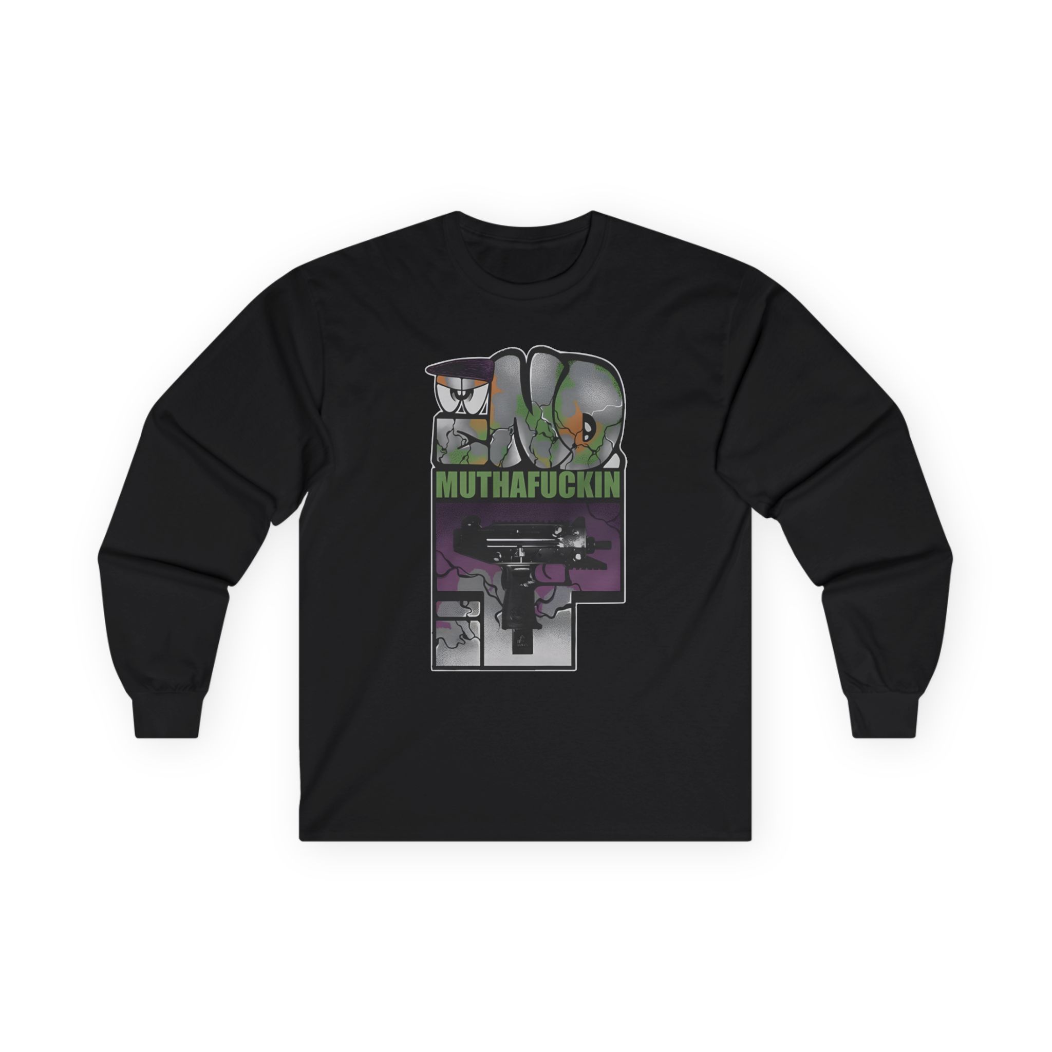 End It Muthafuckin Unisex Ultra Cotton Long Sleeve Tee