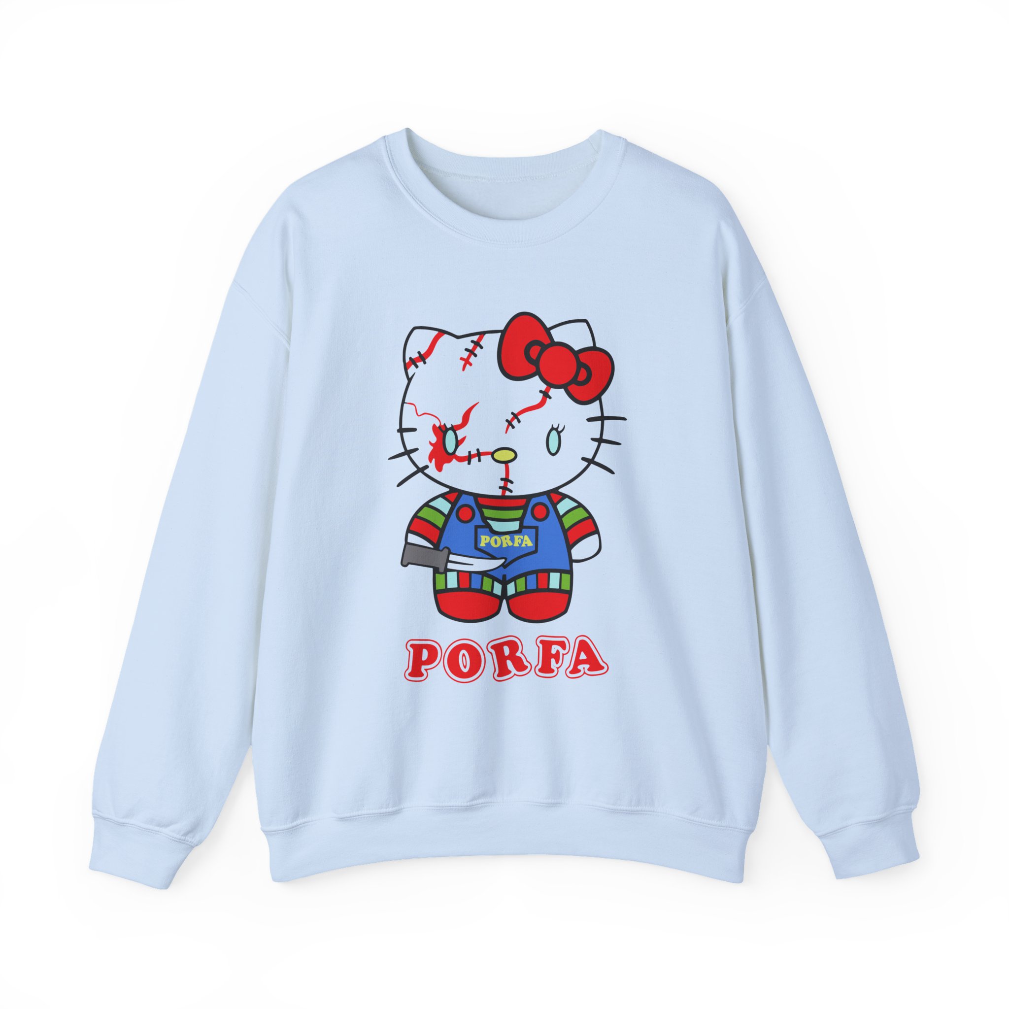 Porfa Hello Kitty Halloween Unisex Heavy Blendâ„¢ Crewneck Sweatshirt