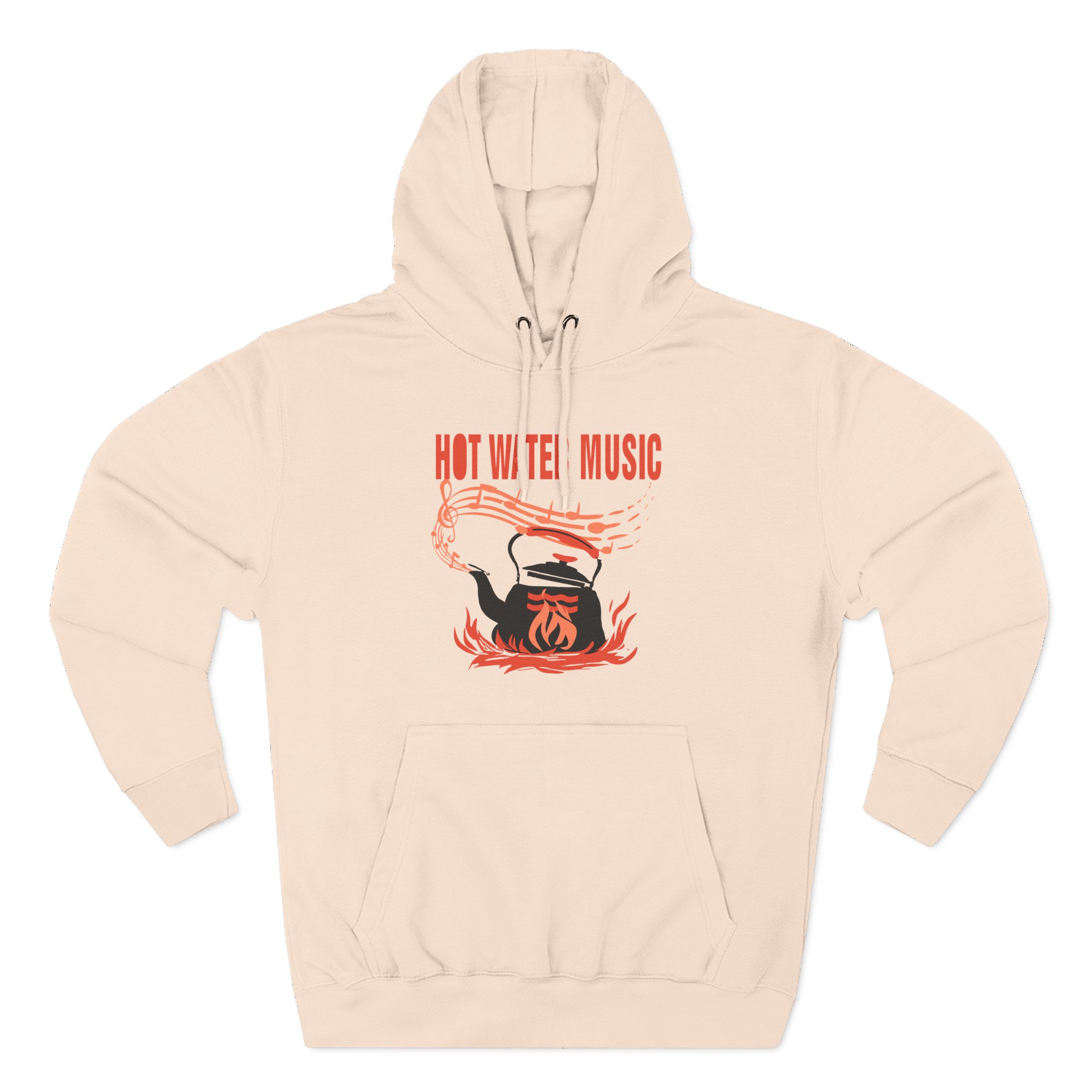 Hot Water Music Kettle Three-Panel Fleece Hoodie