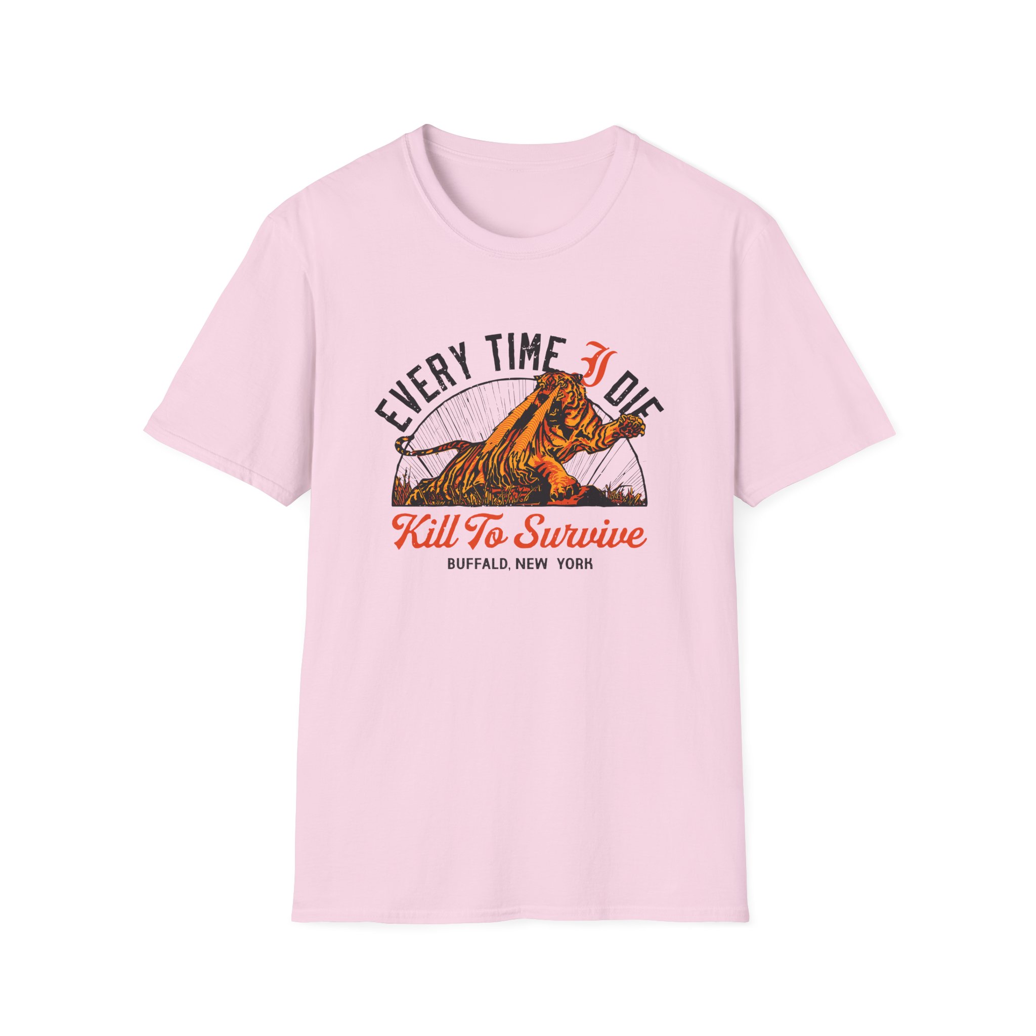 Every Time I Die Kill to Survive Unisex Softstyle T-shirt