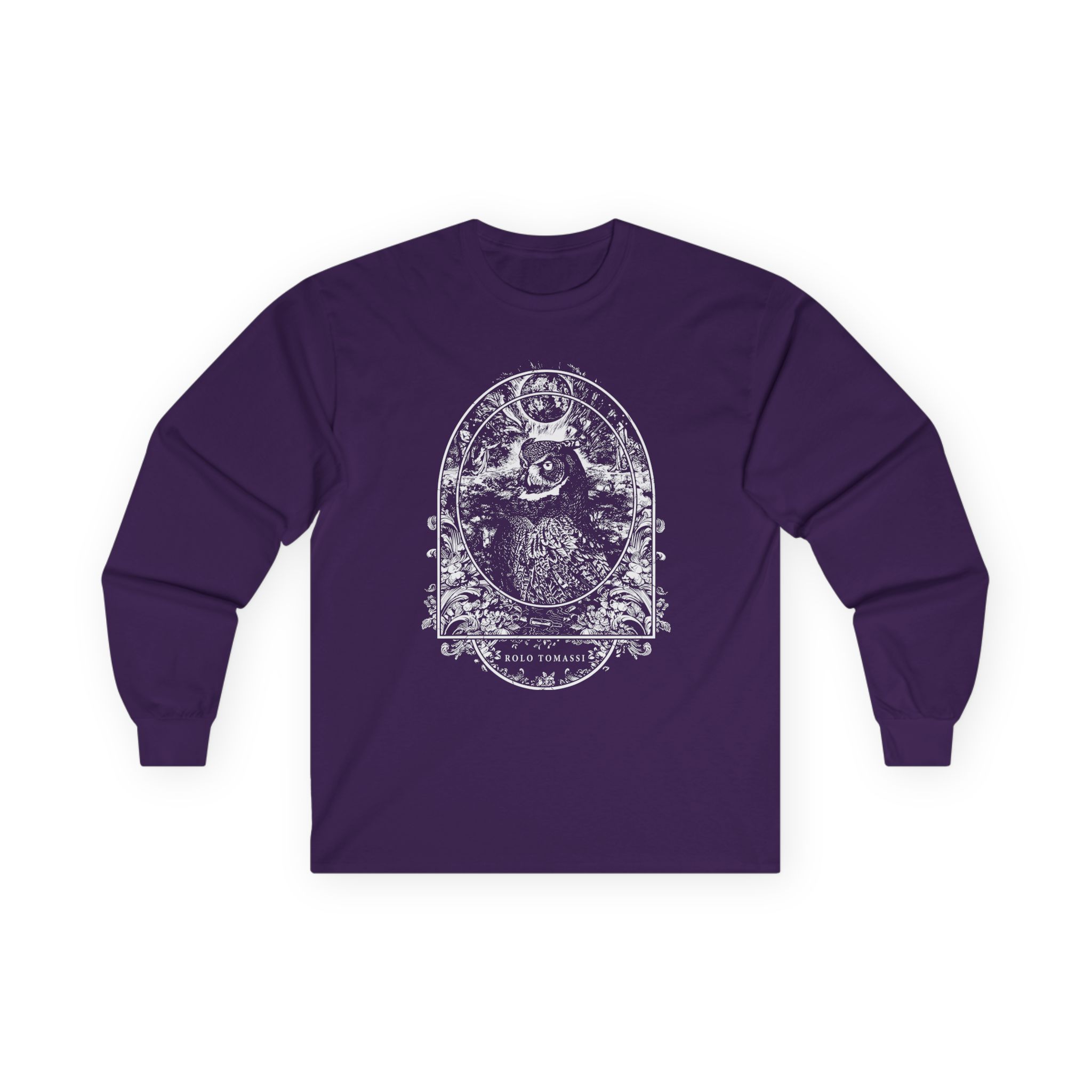 Rolo Tomassi Owl Unisex Ultra Cotton Long Sleeve Tee