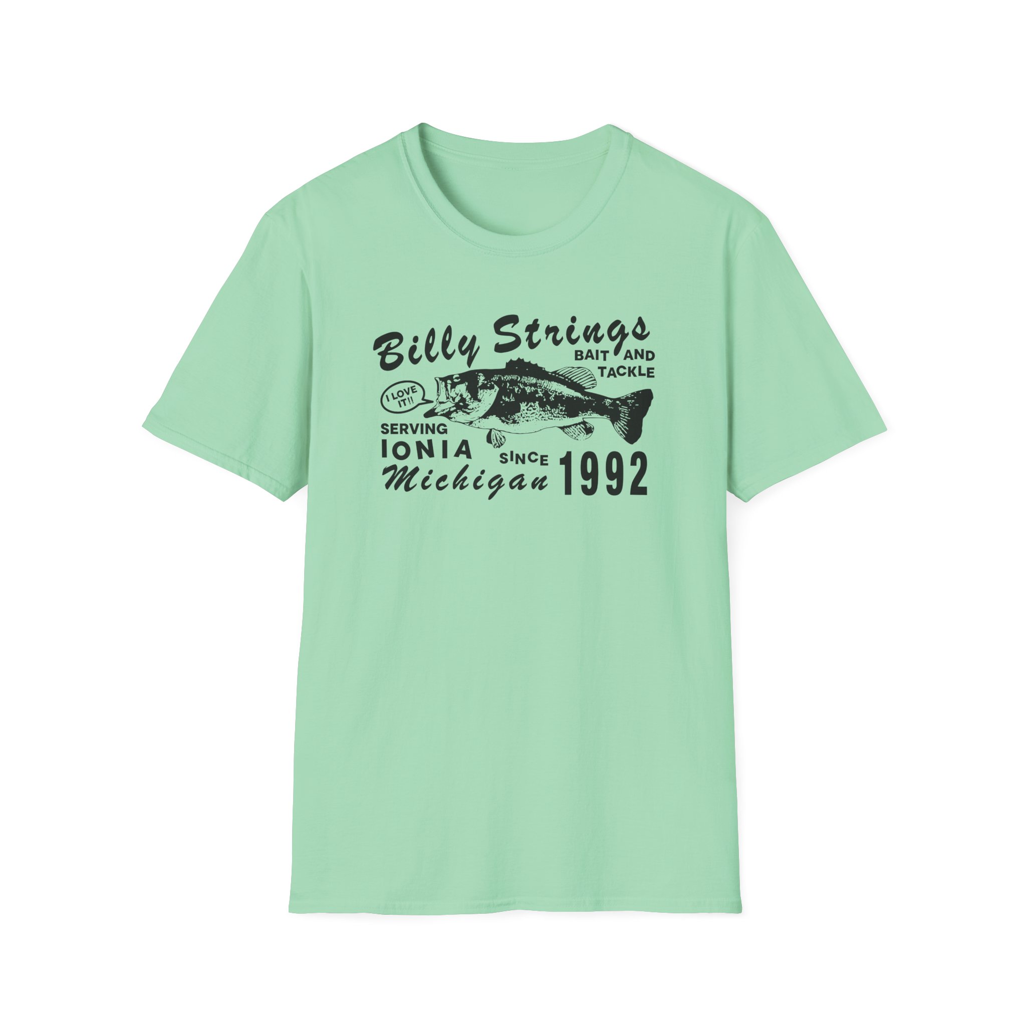 Billy Strings Bait & Tackle Unisex Softstyle T-Shirt