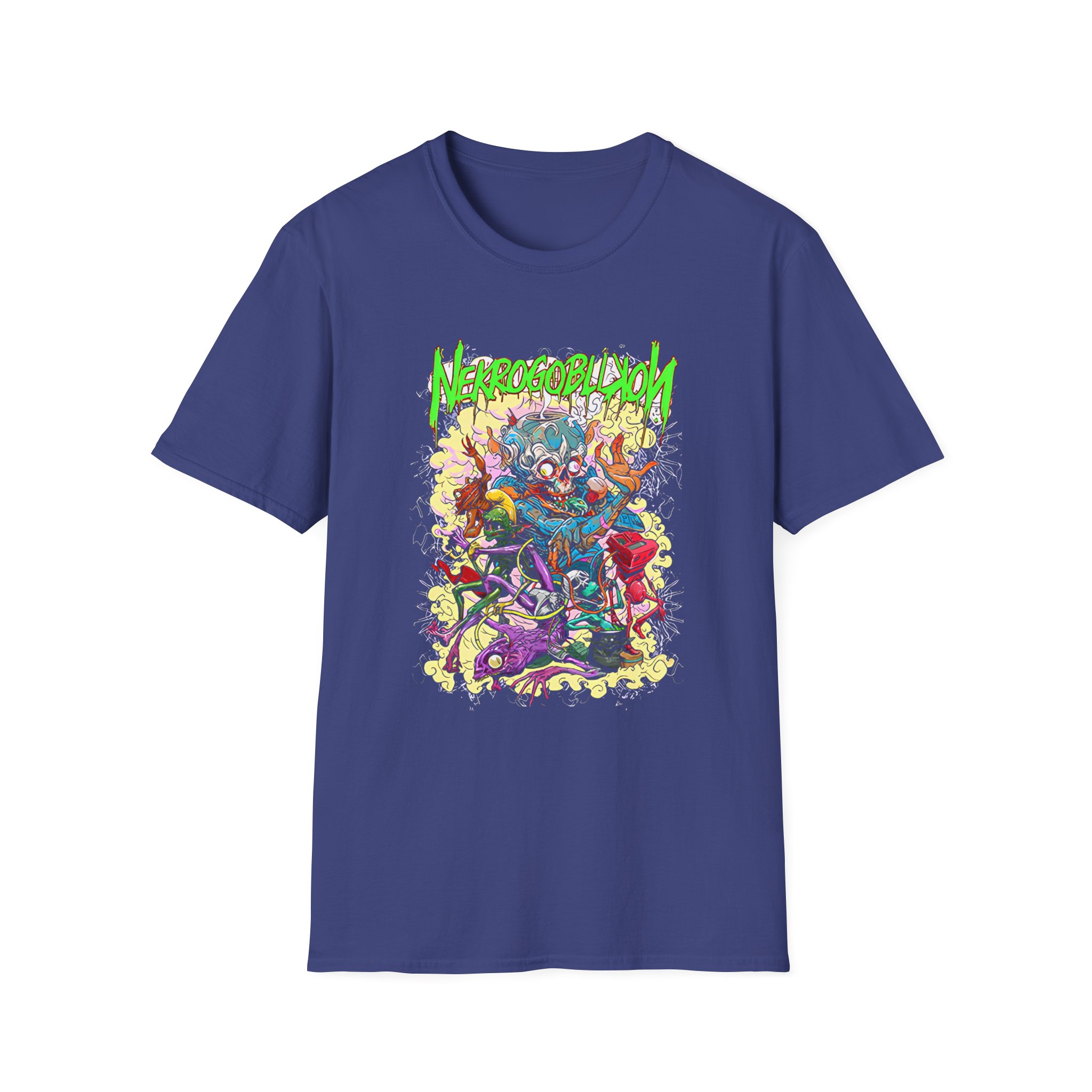 Nekrogoblikon Wizard Unisex Softstyle T-Shirt