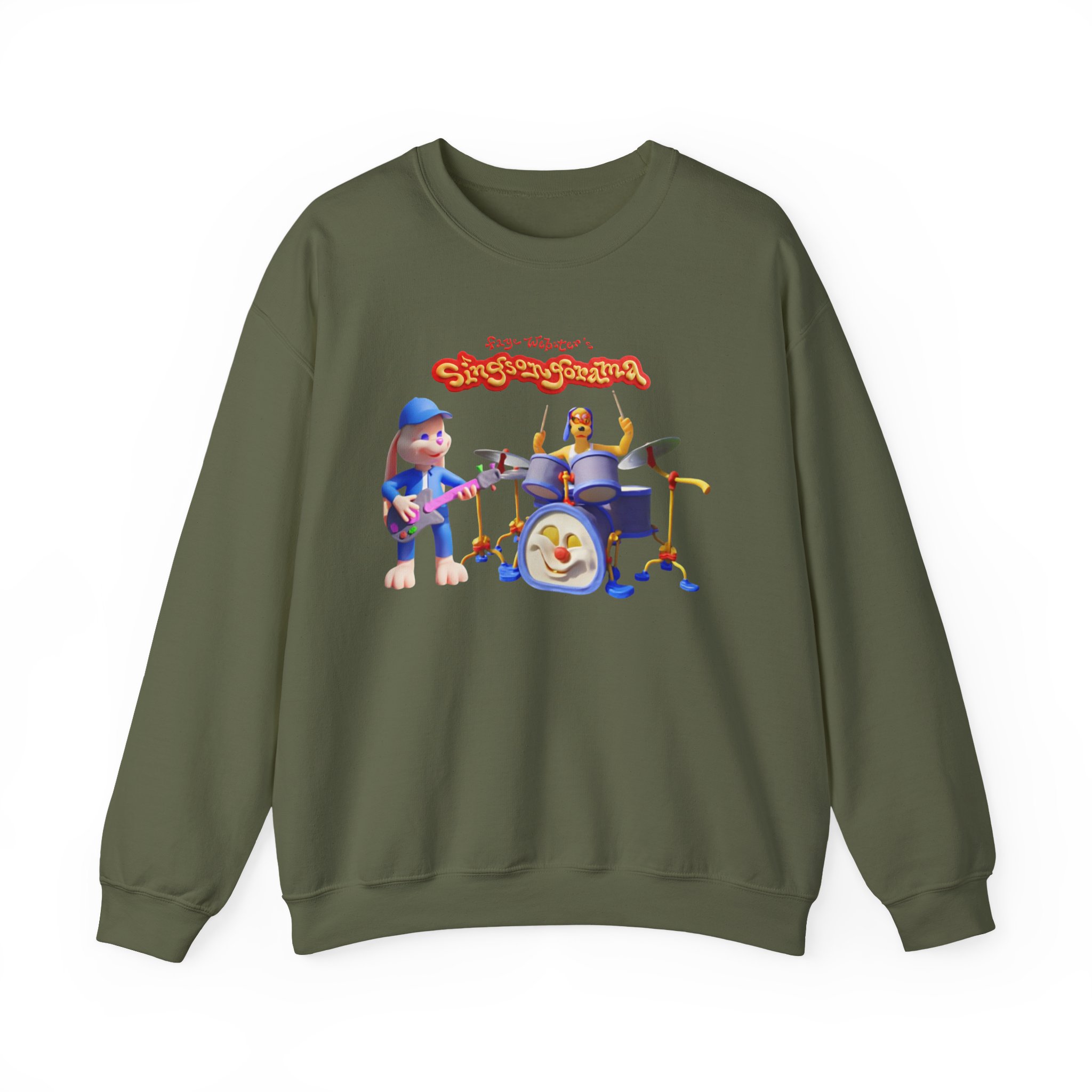 Faye Webster Lego Ring Unisex Heavy Blendâ„¢ Crewneck Sweatshirt