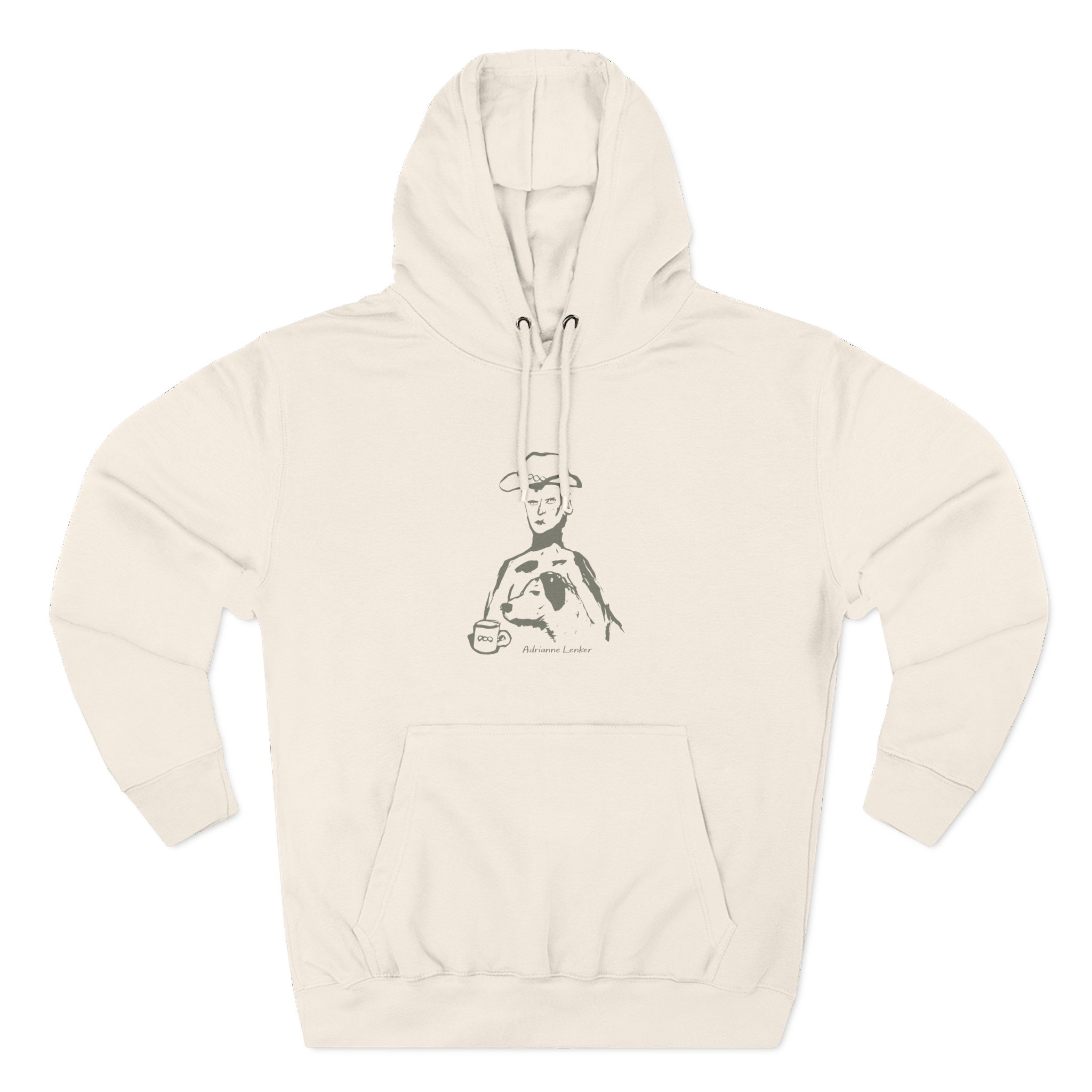 Adrianne Lenker Adrianne & Oso Three-panel Fleece Hoodie