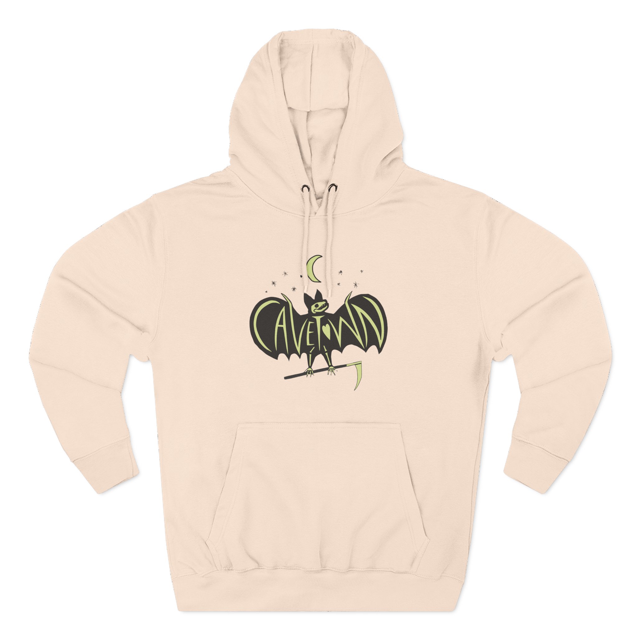 Cavetown Glow Bat Three-Panel Fleece Hoodie
