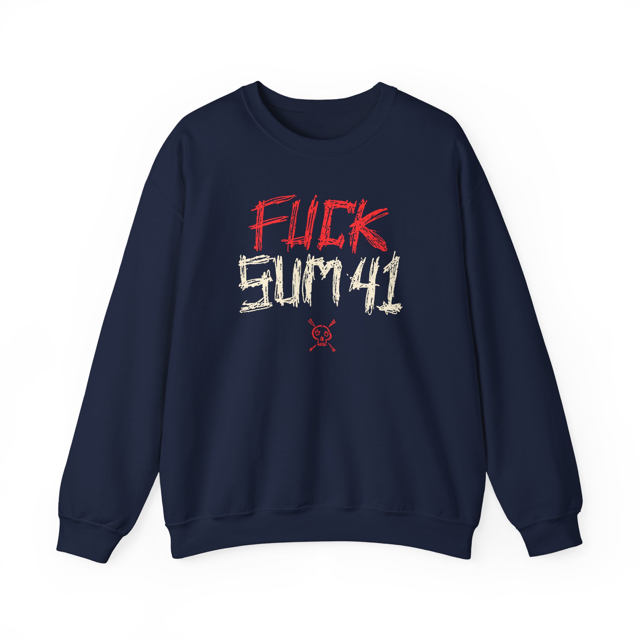 Sum 41 F**k Tour Unisex Heavy Blendâ„¢ Crewneck Sweatshirt