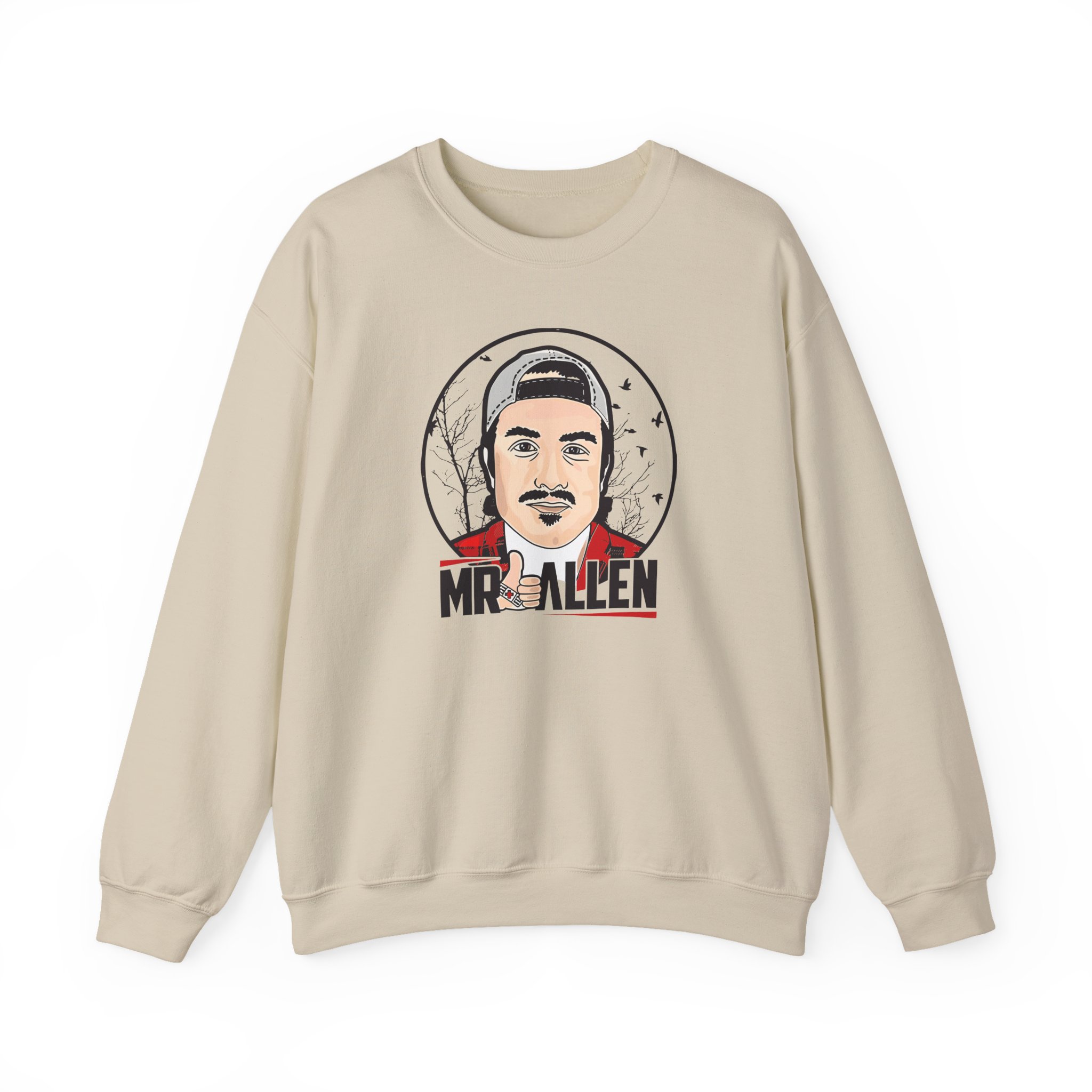 Mrballen Like Button Unisex Heavy Blendâ„¢ Crewneck Sweatshirt