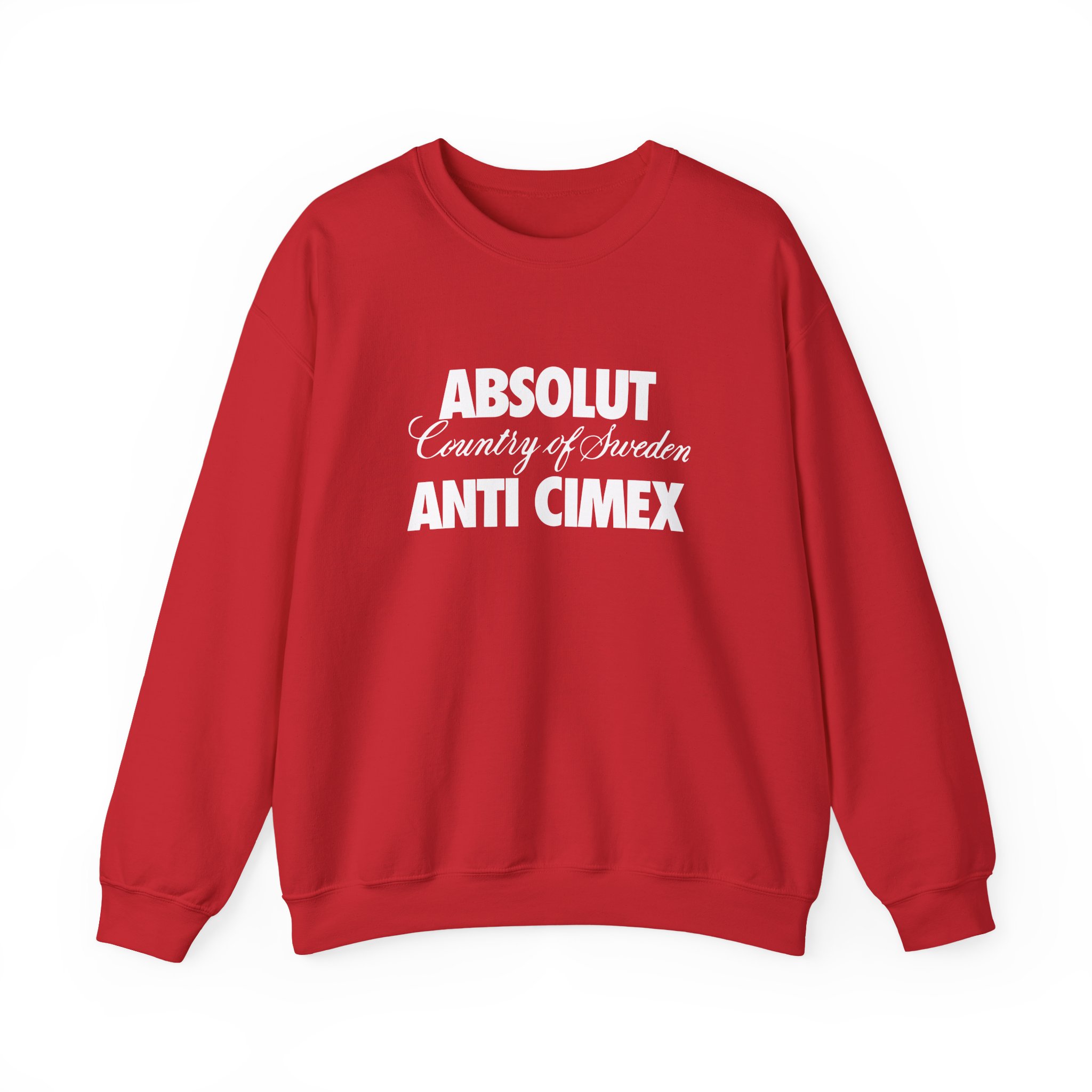 Anti Cimex Absolut Country of Sweden Unisex Heavy Blend Crewneck Sweatshirt