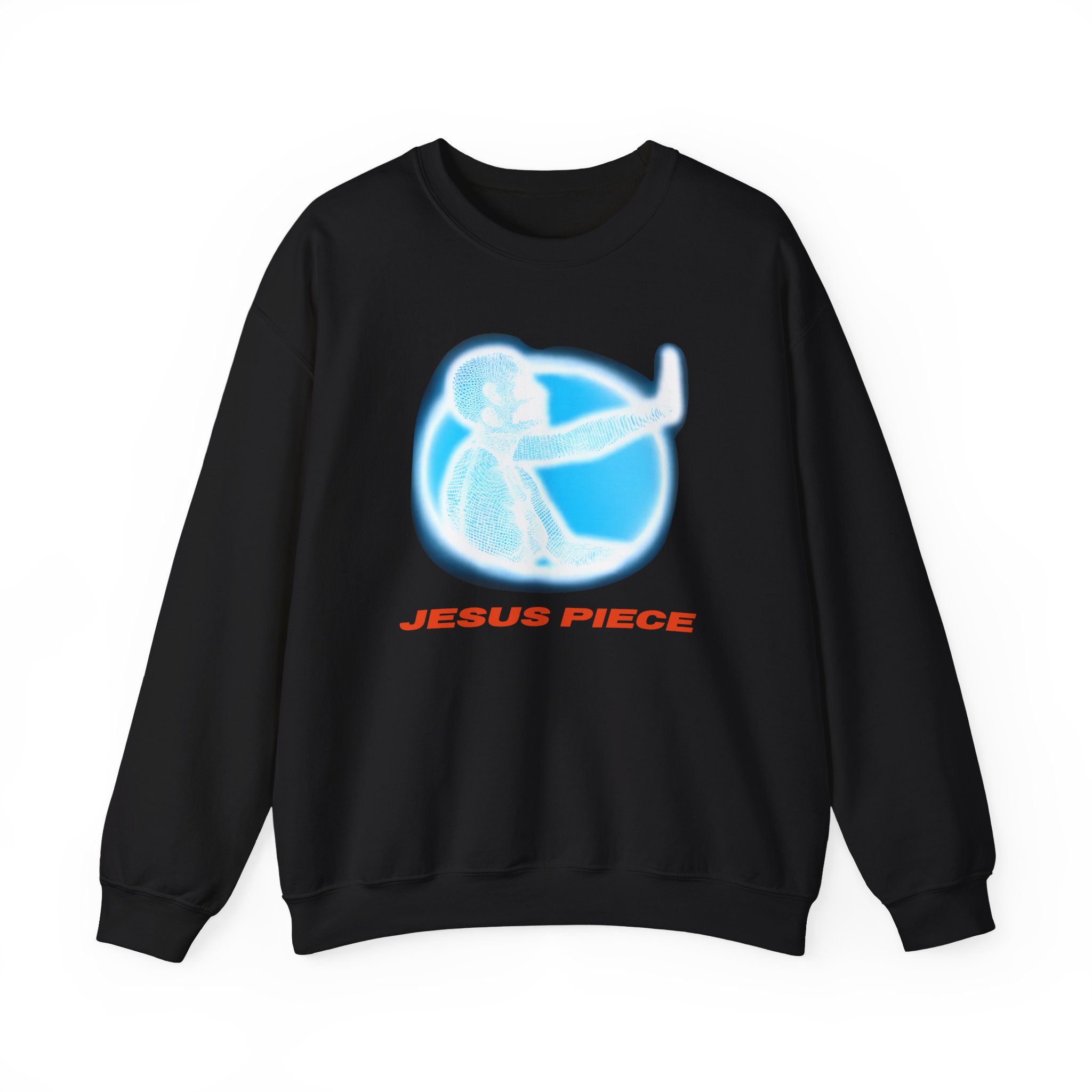 Jesus Piece Glow Unisex Heavy Blendâ„¢ Crewneck Sweatshirt