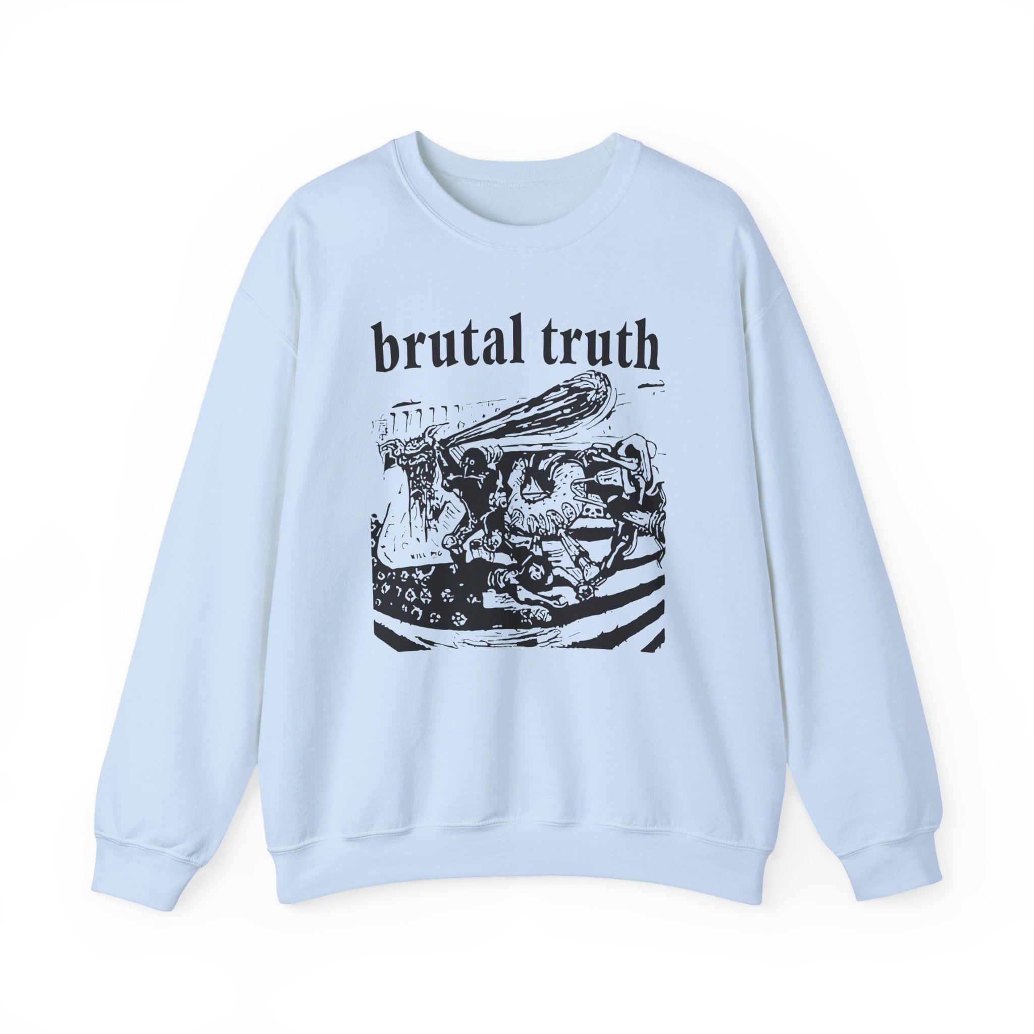 Brutal Truth Kill Pig Unisex Heavy Blend Crewneck Sweatshirt