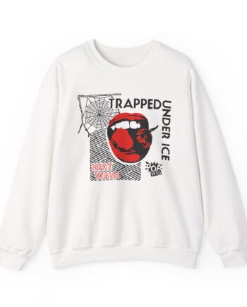 Trapped Under Ice Cherry Lips Unisex Heavy Blend Crewneck Sweatshirt