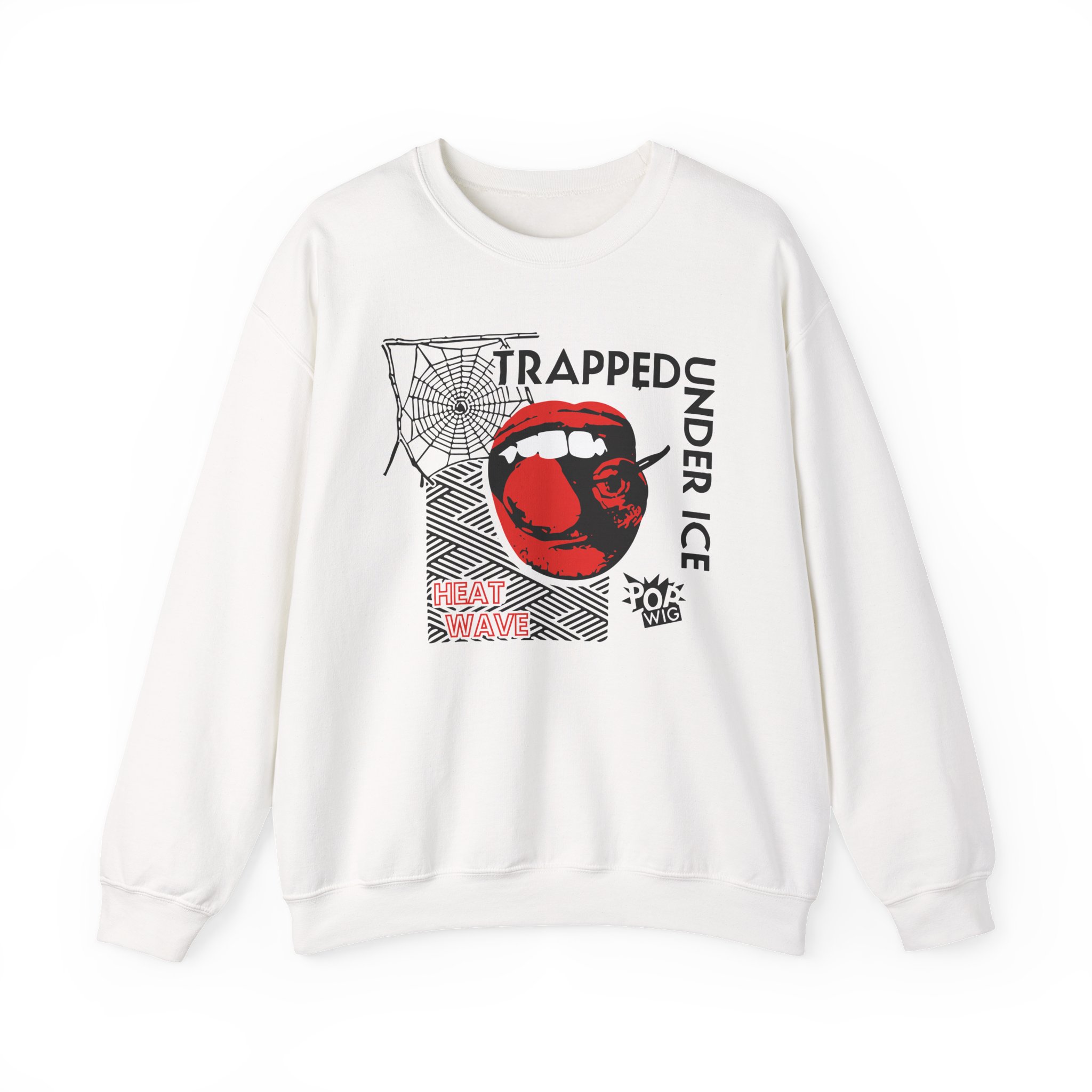 Trapped Under Ice Cherry Lips Unisex Heavy Blend Crewneck Sweatshirt