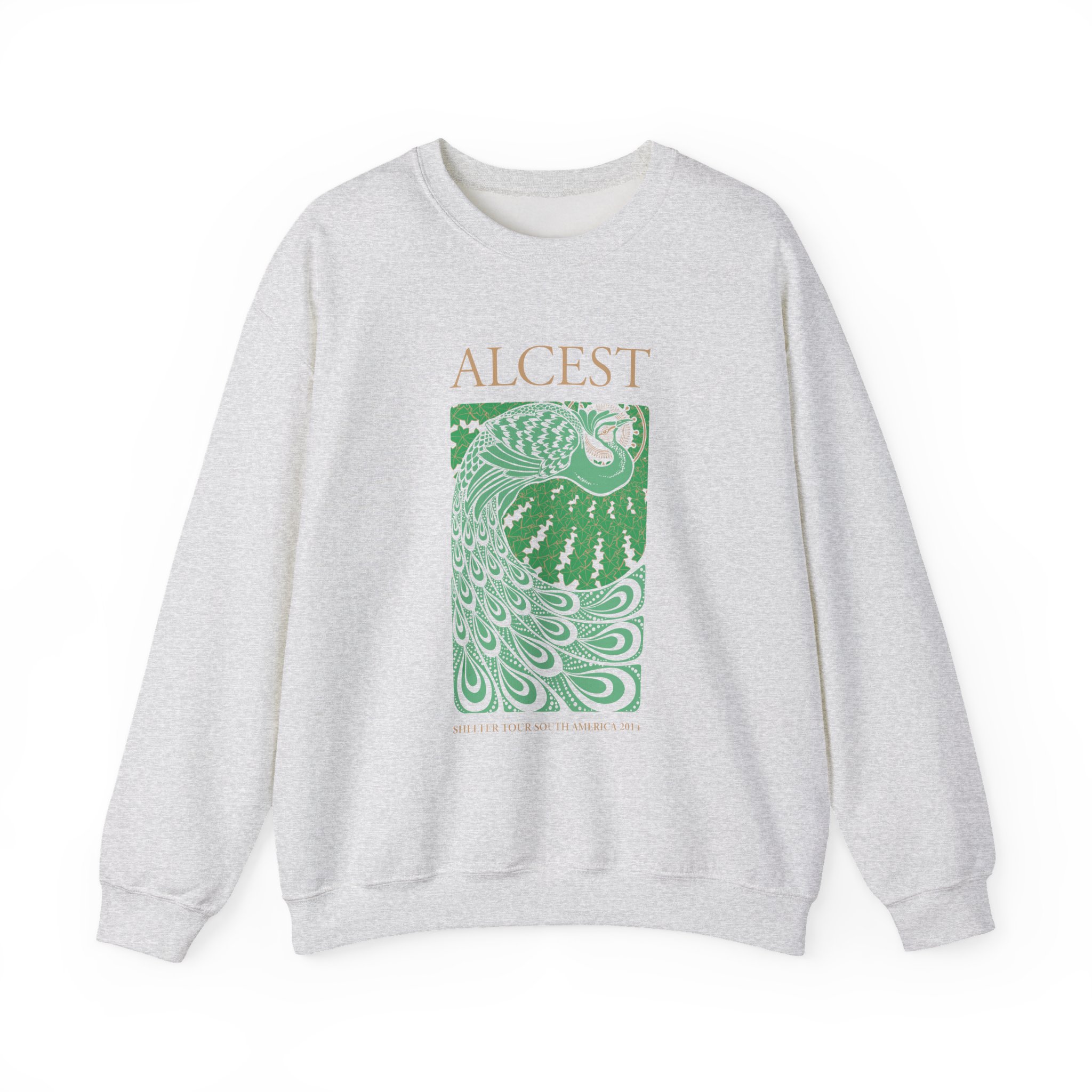 Alcest Shelter Tour South America 2014 Unisex Heavy Blendâ„¢ Crewneck Sweatshirt