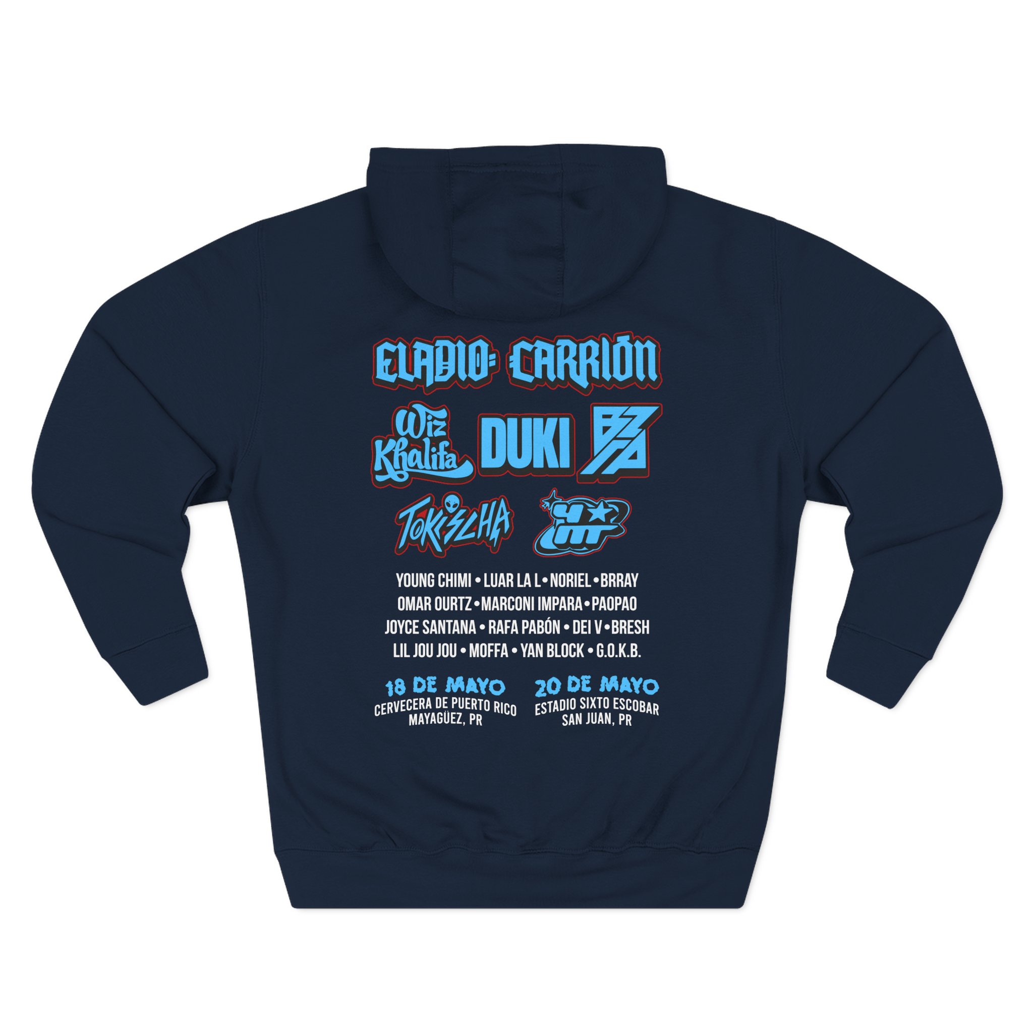 Eladio Carrion Sauce Boyz Fes Three-Panel Fleece Hoodie