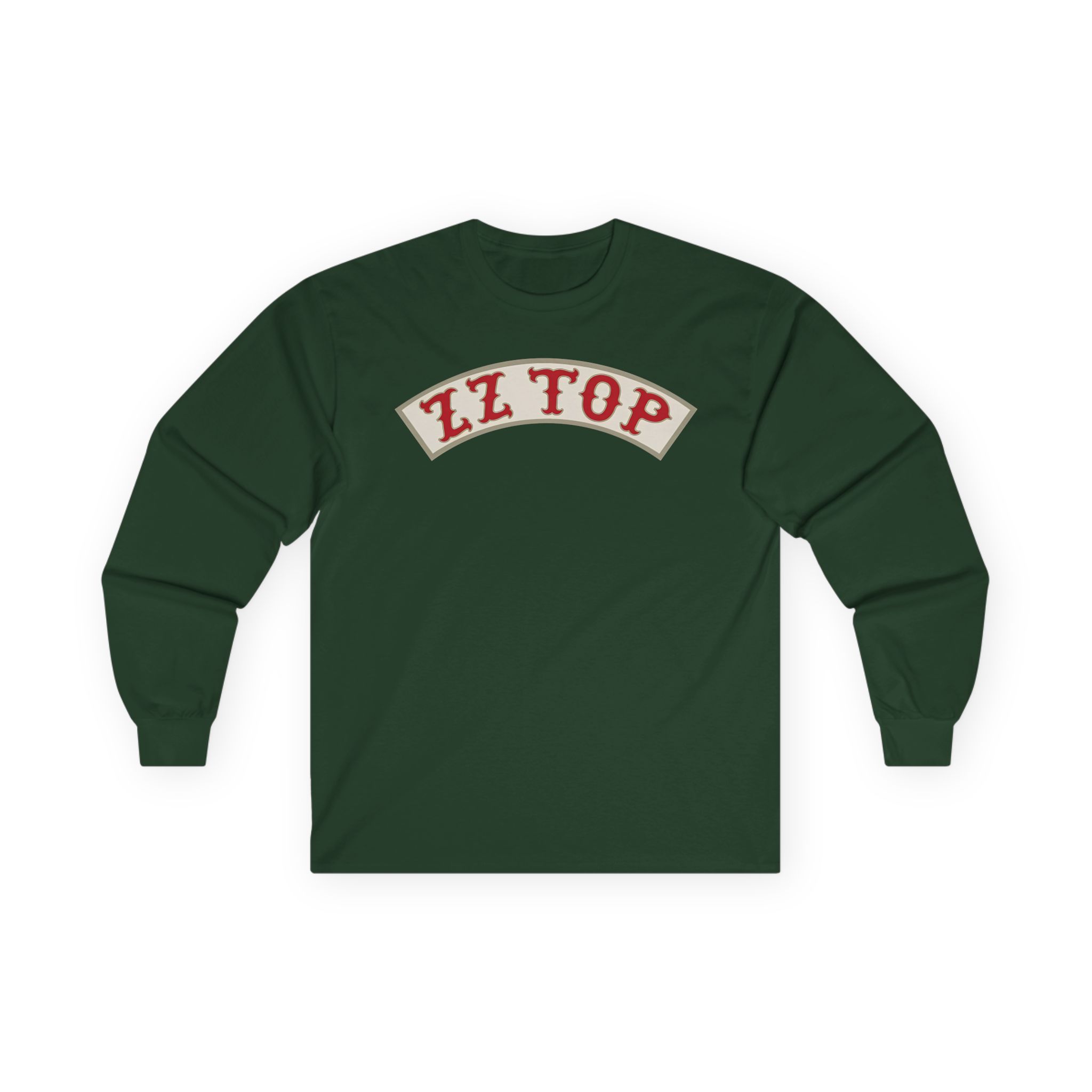 ZZ Top Banner Logo Unisex Ultra Cotton Long Sleeve Tee