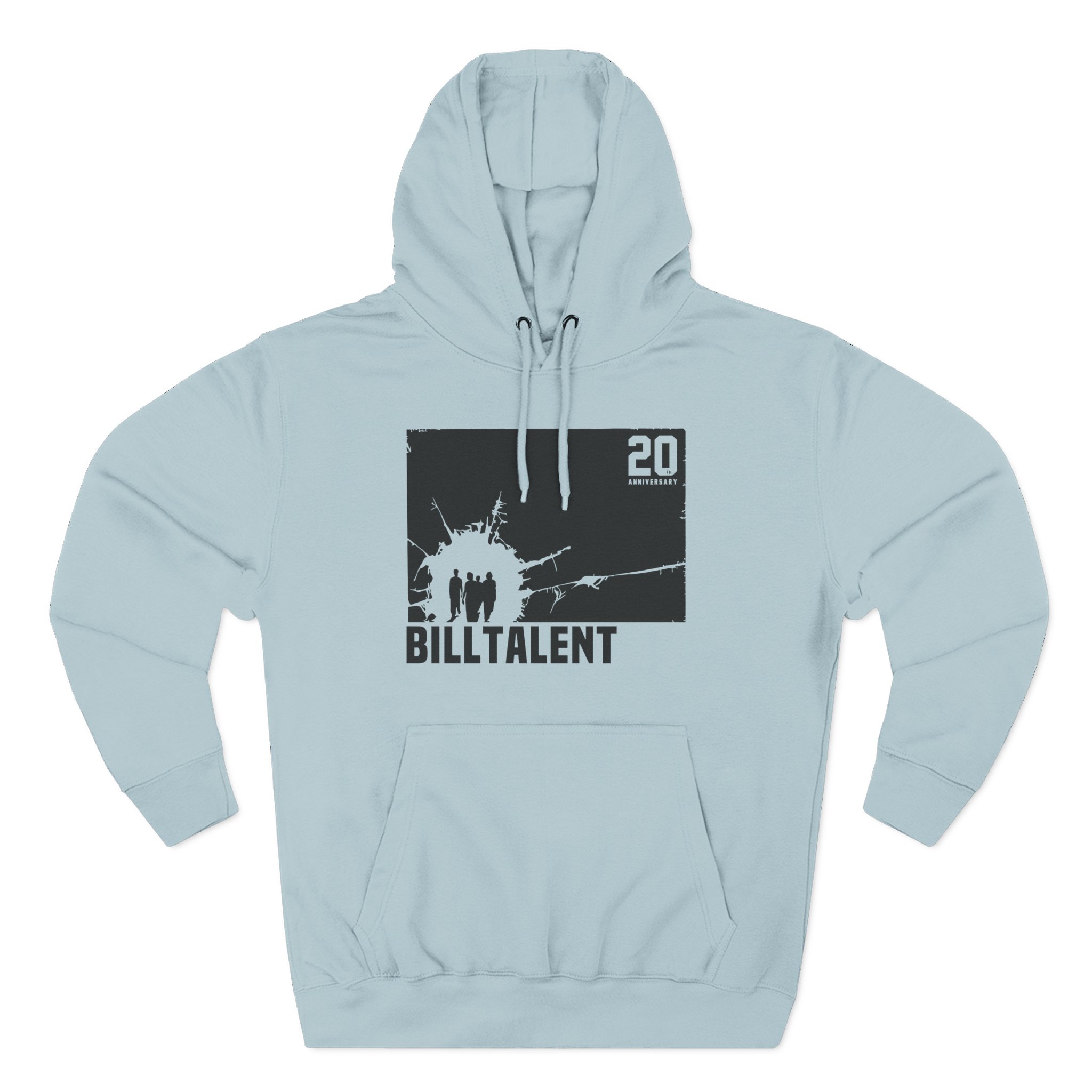 Billy Talent 20th Anniversary Three-Panel Fleece Hoodie