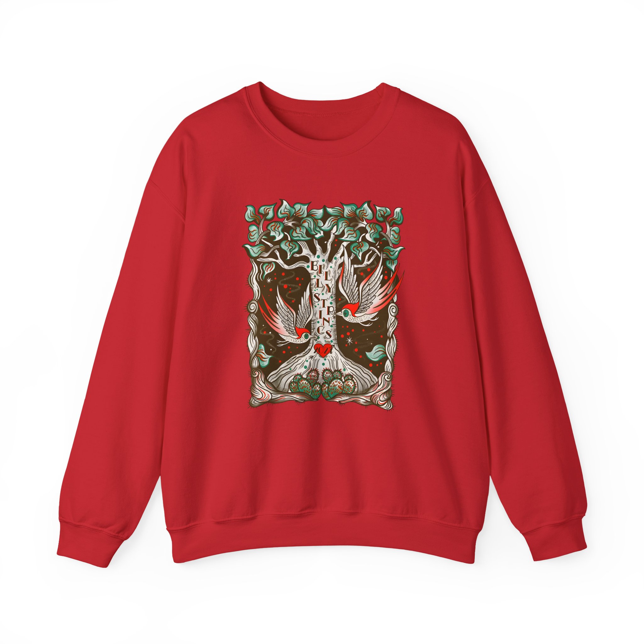 Billy Strings Woodpecker Unisex Heavy Blendâ„¢ Crewneck Sweatshirt