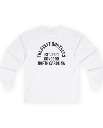 Avett Brothers Est 2001 Ringer Unisex Ultra Cotton Long Sleeve Tee