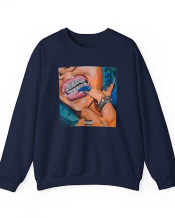 Cruz Cafune Blu€s Cover Unisex Heavy Blend™ Crewneck Sweatshirt