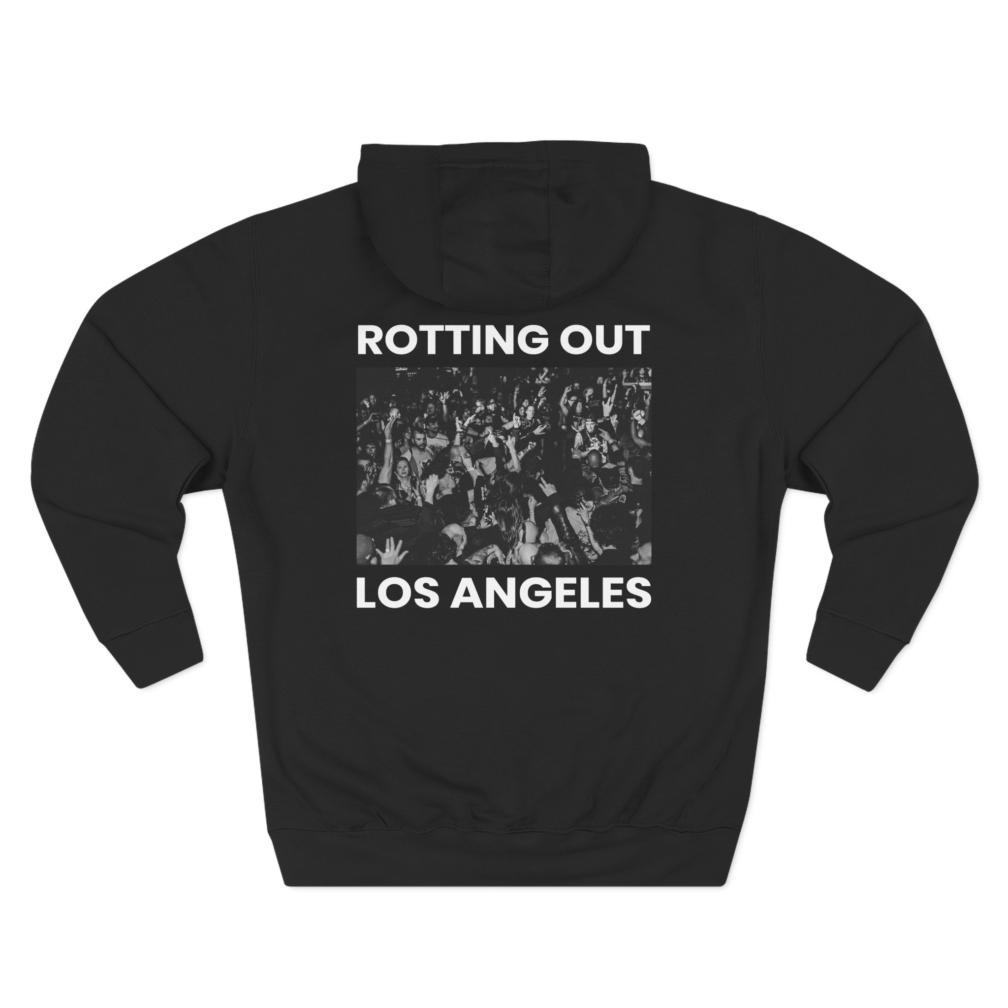 Rotting Out Los Angeles Three-Panel Fleece Hoodie