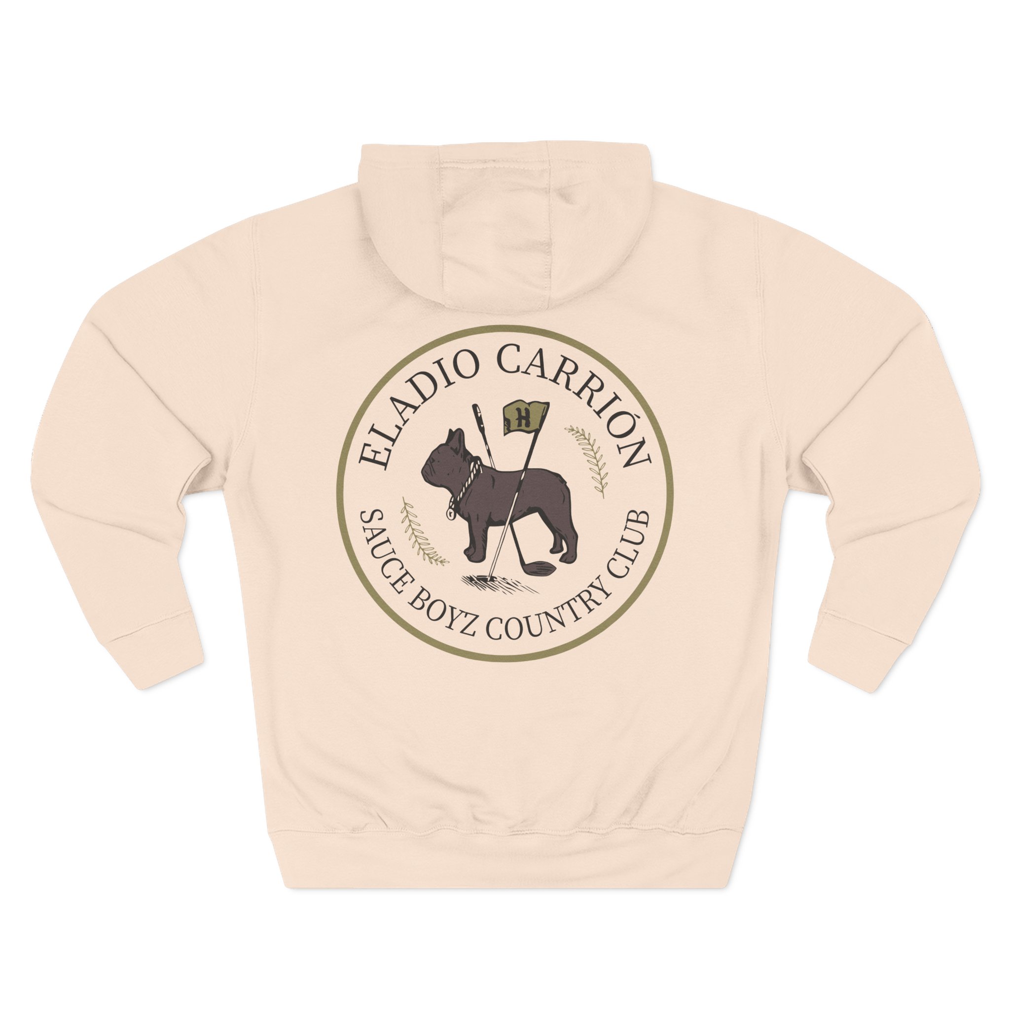 Eladio Carrion Country Club Three-Panel Fleece Hoodie