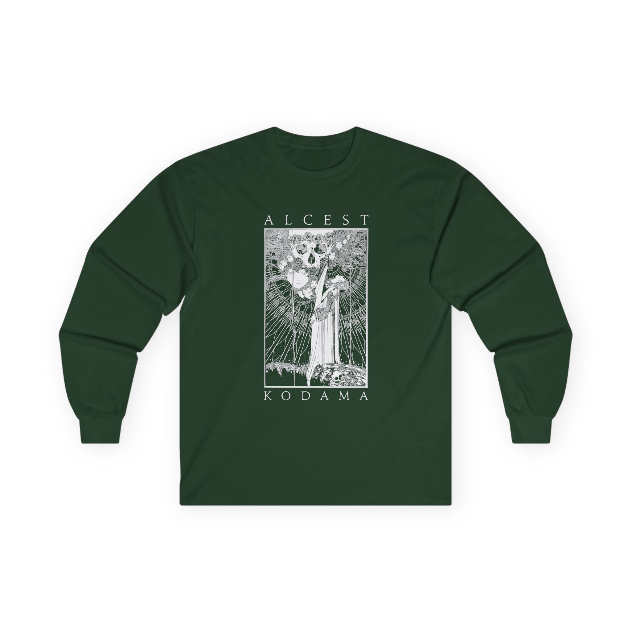 Alcest Kodama Faces Unisex Ultra Cotton Long Sleeve Tee