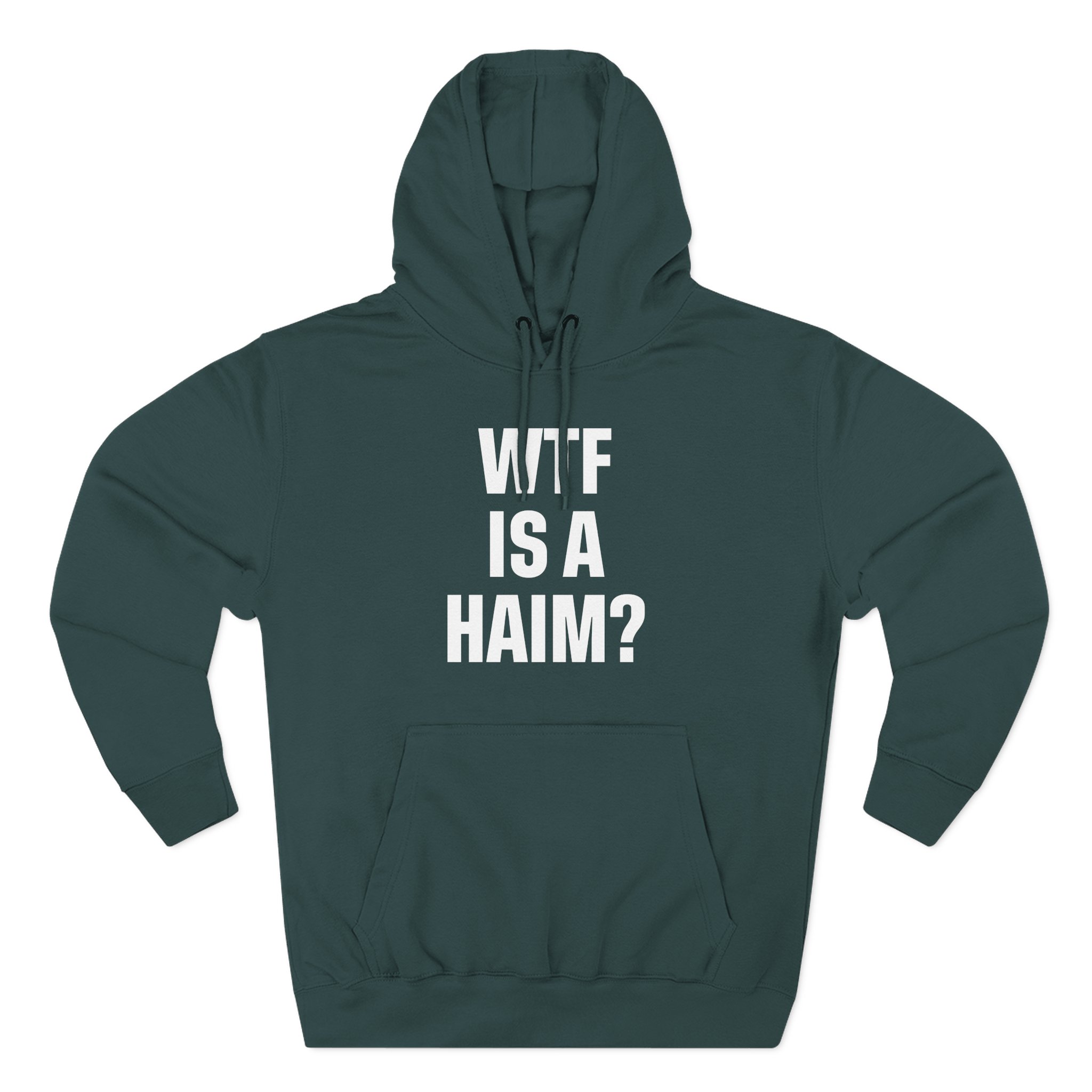 Wtf is a Haim Three-Panel Fleece Hoodie