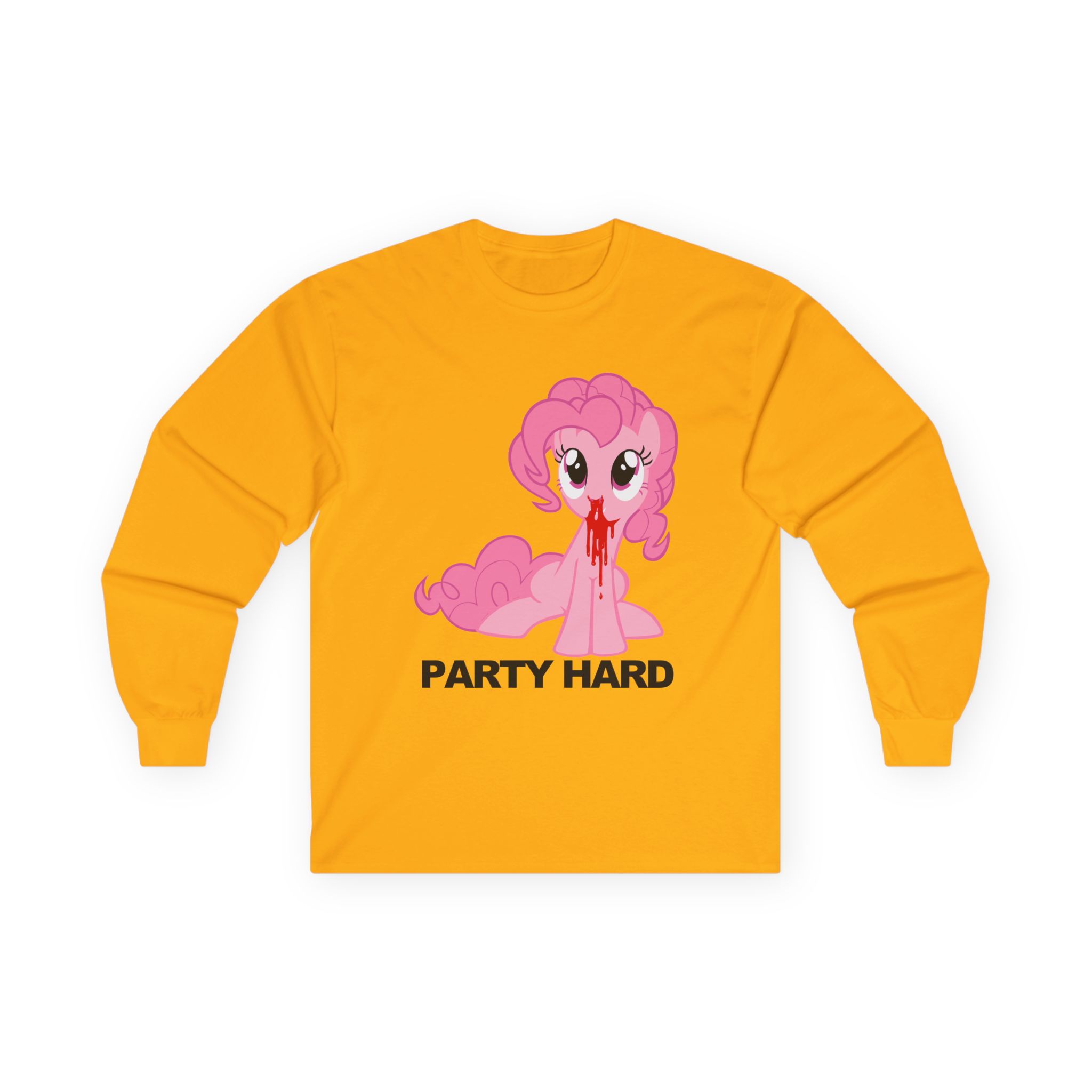 Andrew Wk Party Hard Unisex Ultra Cotton Long Sleeve Tee