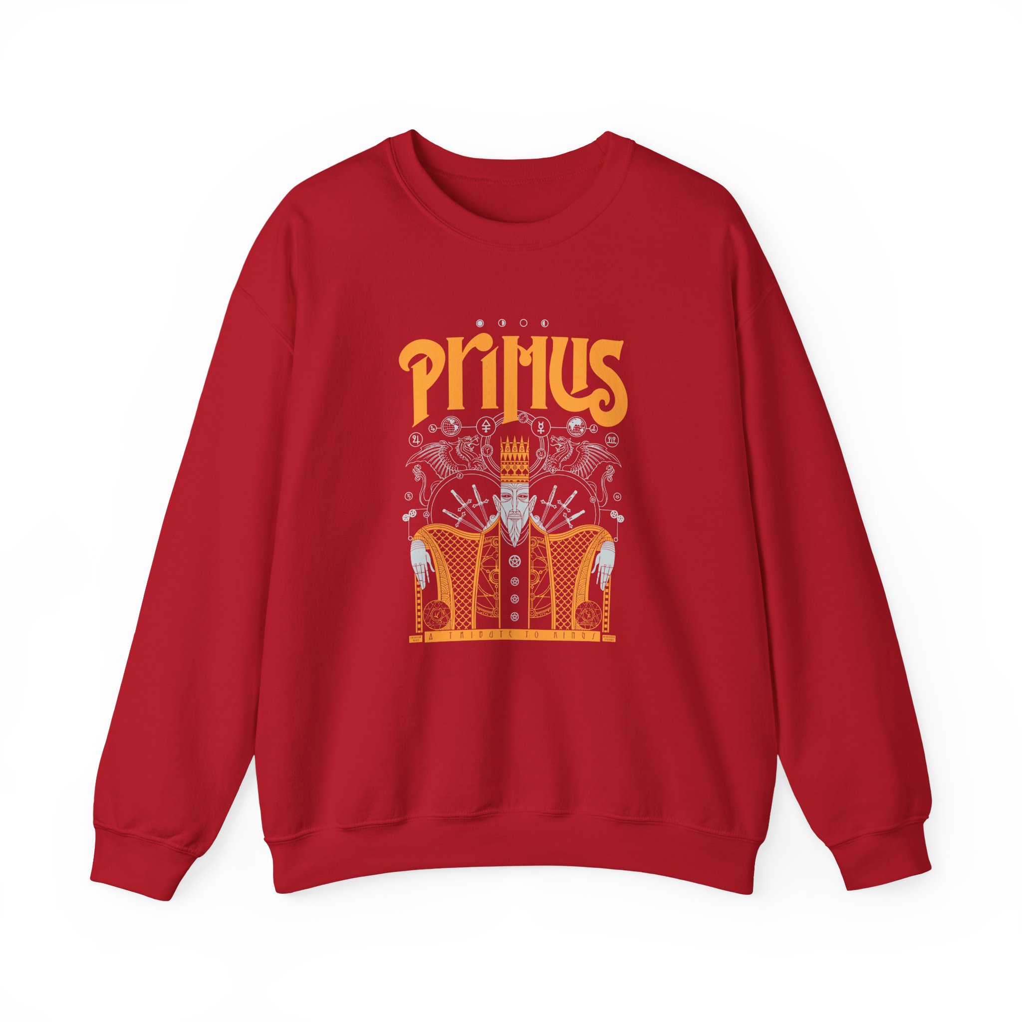 Primus Sword King Tour Unisex Heavy Blendâ„¢ Crewneck Sweatshirt