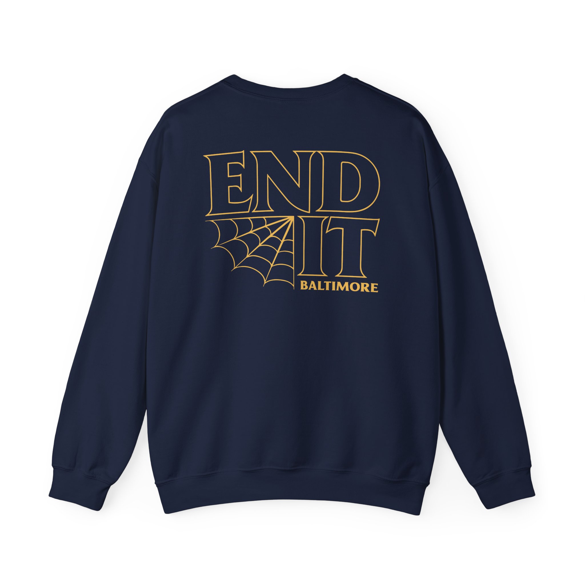 End It Unisex Heavy Blend Crewneck Sweatshirt