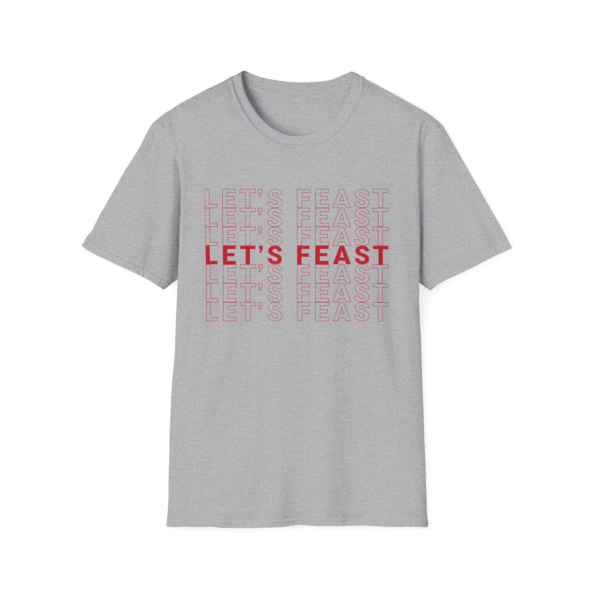 Elyse Myers Let’s Feast Unisex Softstyle T-Shirt