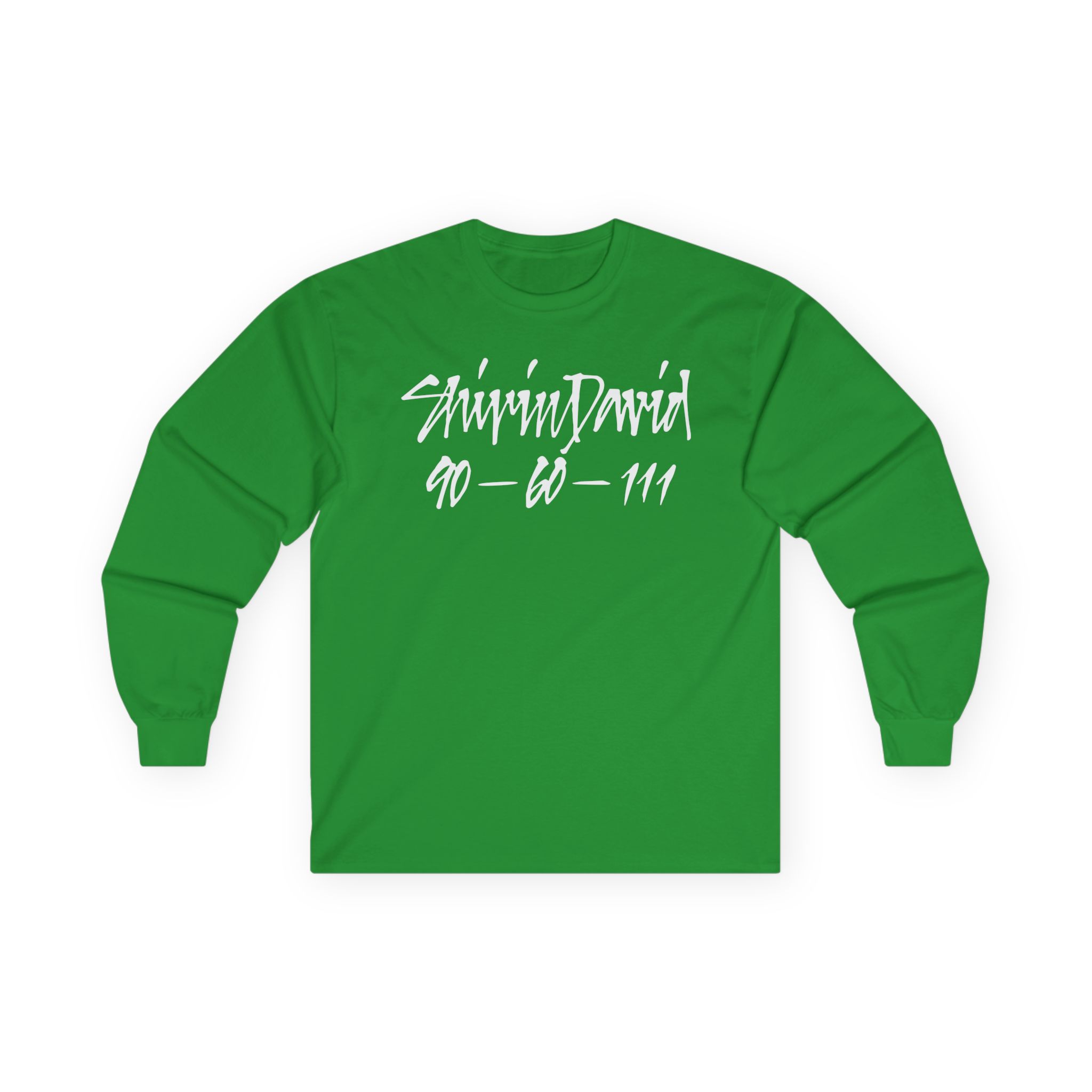 Shirin David 90-60-111 Text - Unisex Ultra Cotton Long Sleeve Tee