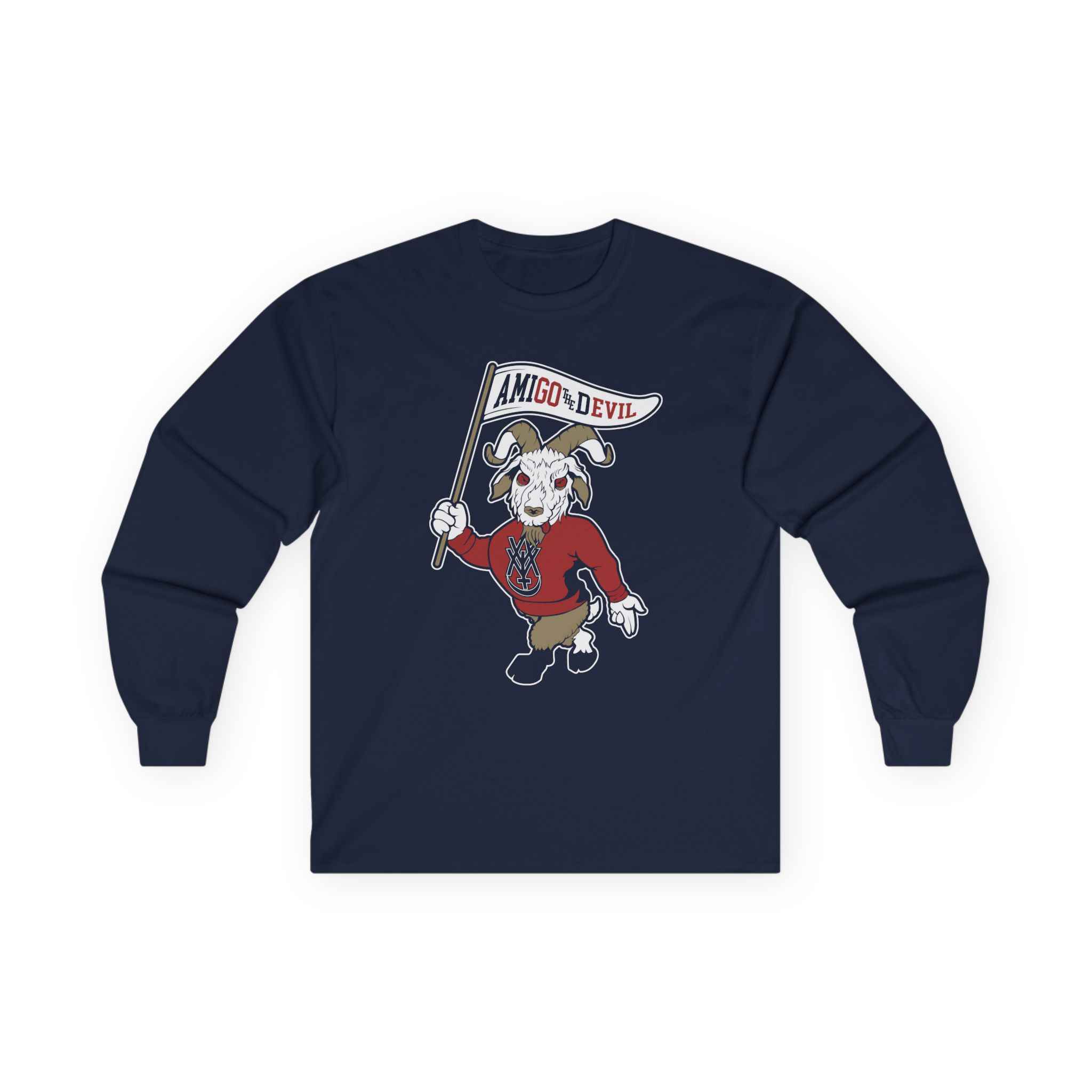 Amigo The Devil Go Evil Mascot Unisex Ultra Cotton Long Sleeve Tee