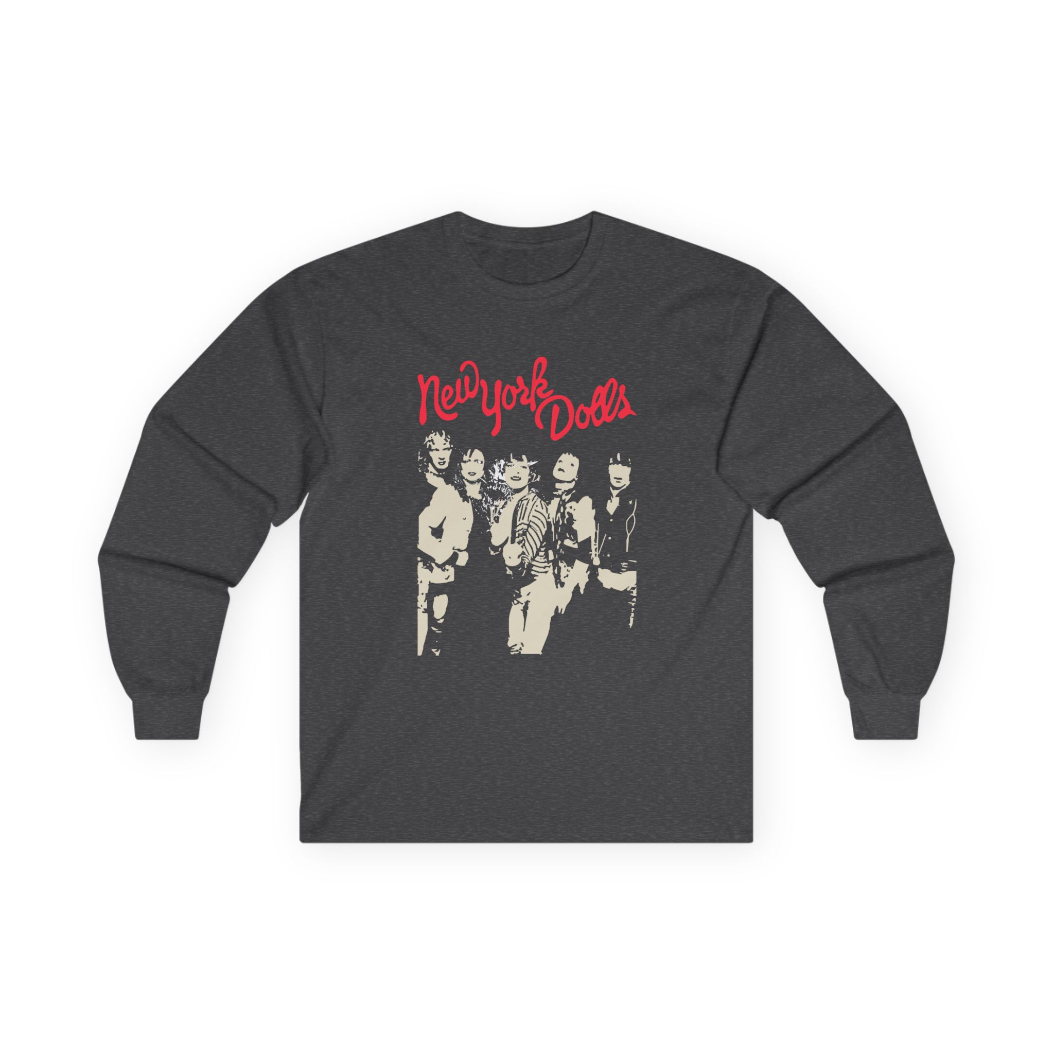 New York Dolls Trash Photo Unisex Ultra Cotton Long Sleeve Tee