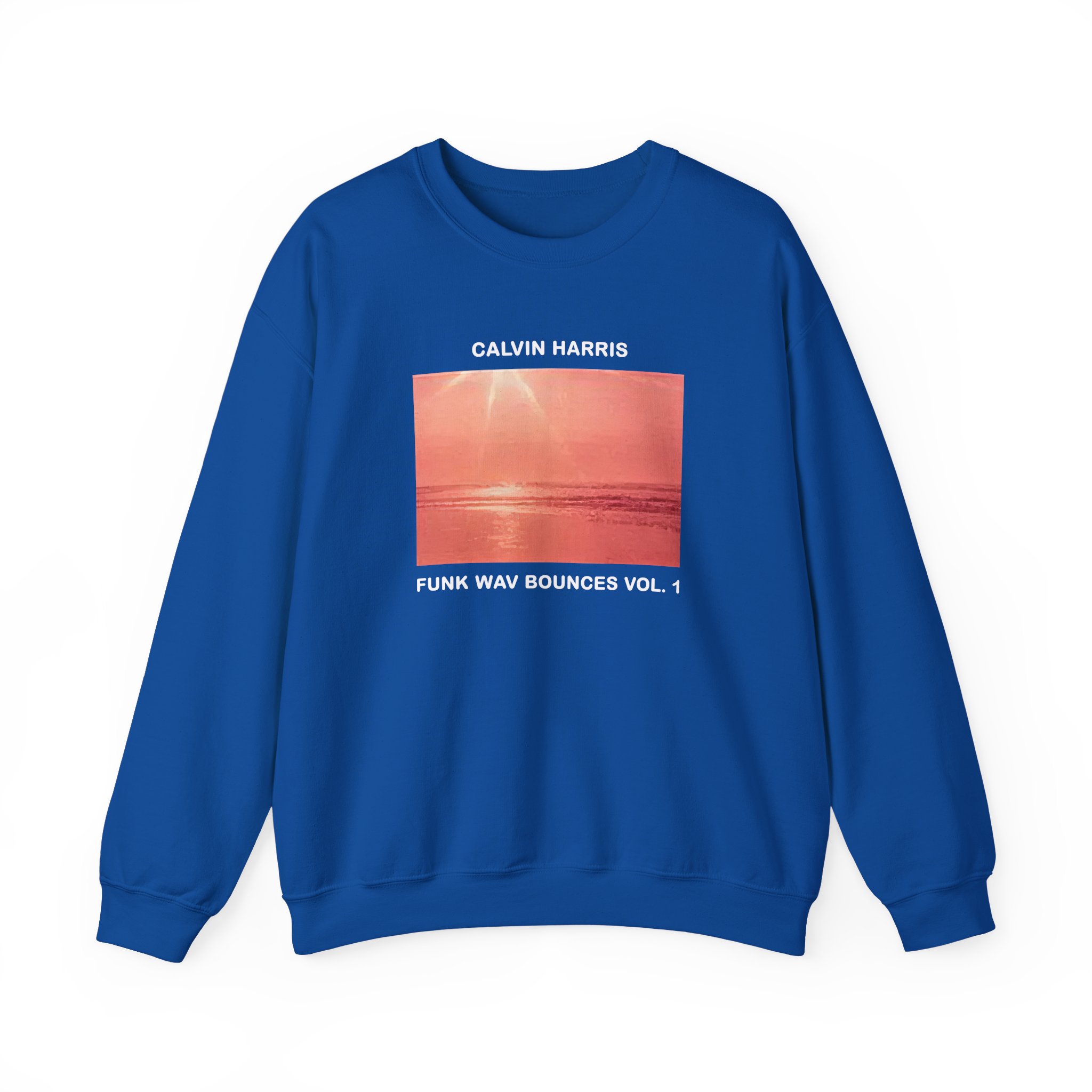 Calvin Harris' Funk Wav Bounces Vol 1 Unisex Heavy Blendâ„¢ Crewneck Sweatshirt