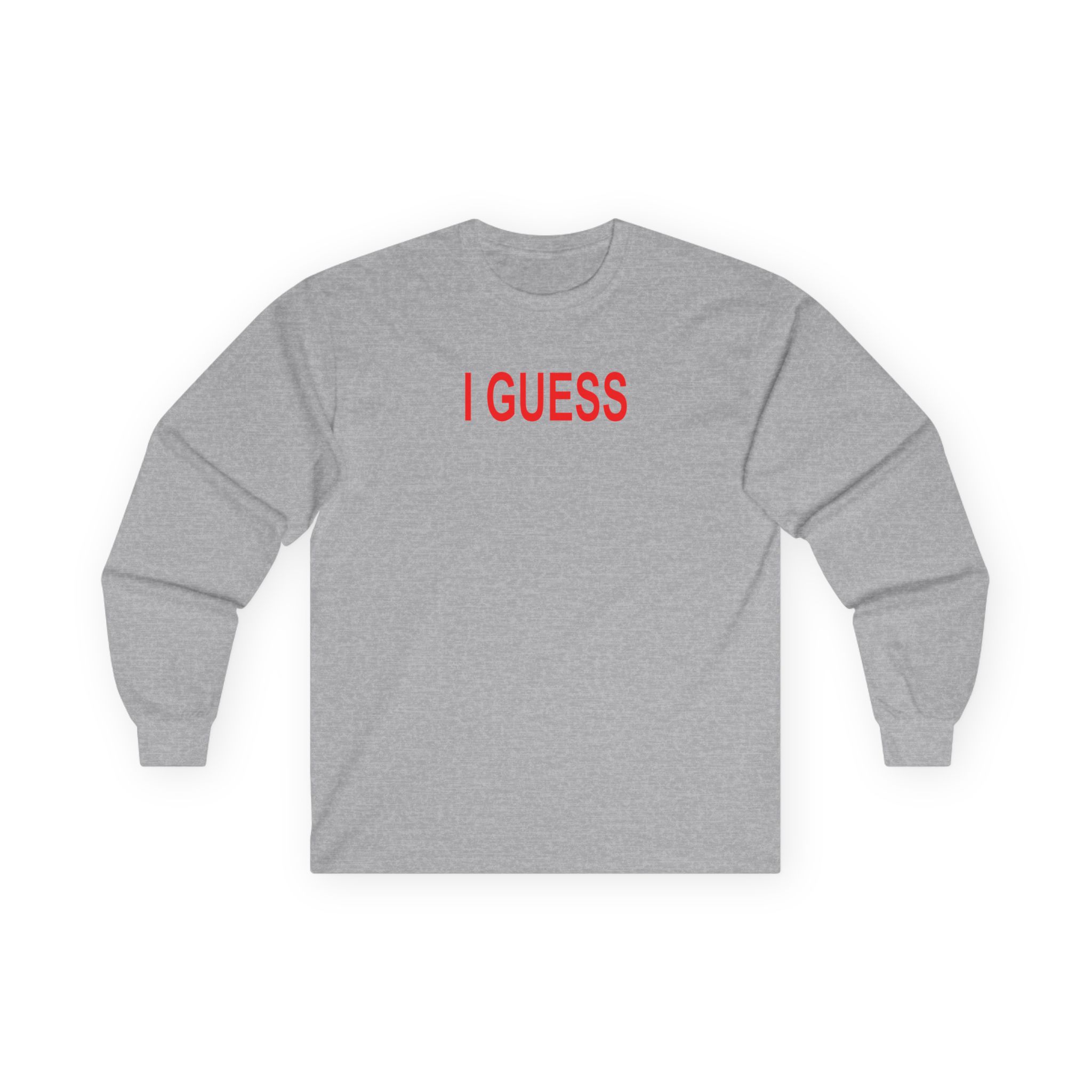 Papaplatte I GUESS Unisex Ultra Cotton Long Sleeve Tee