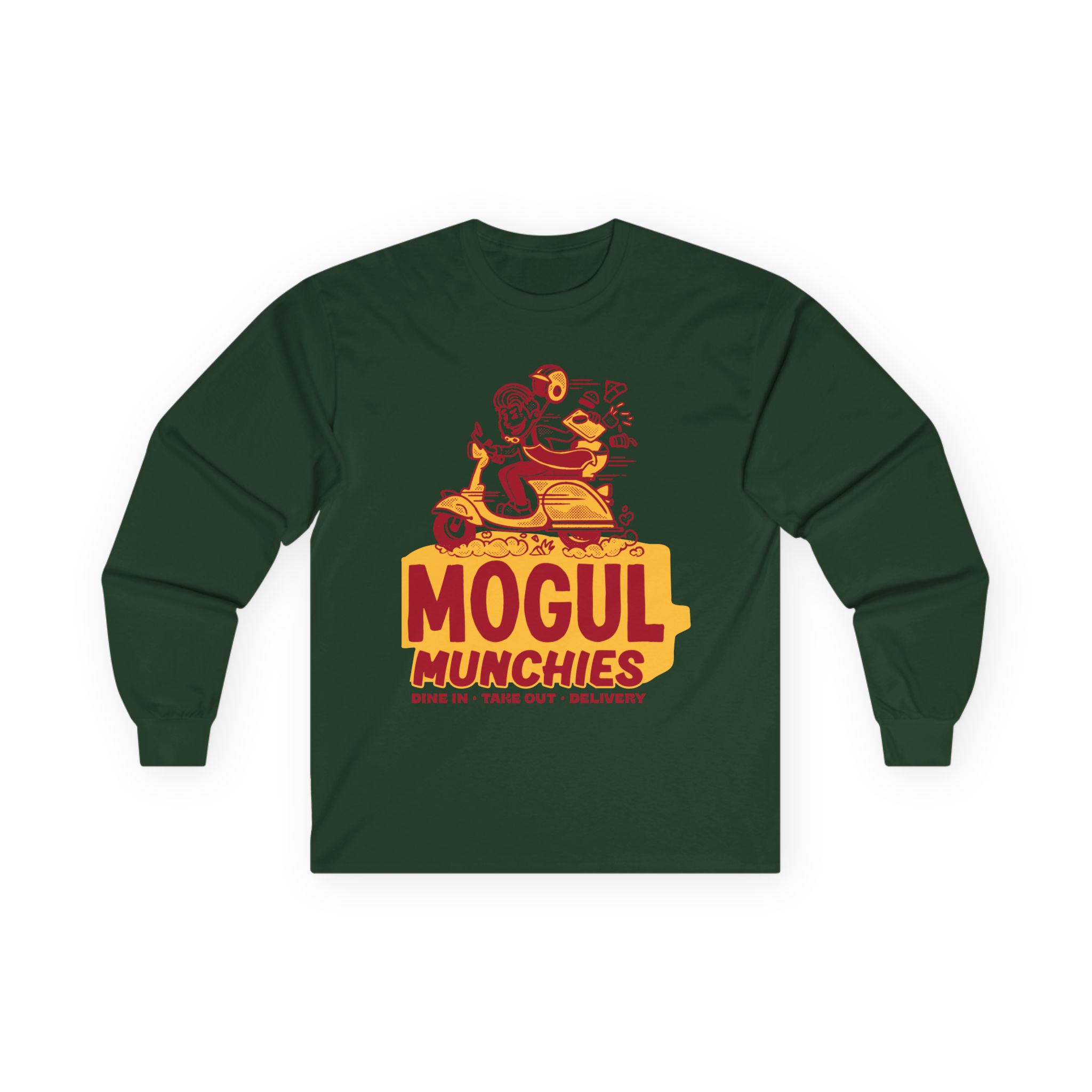 Ludwig's Mogul Munchies Unisex Ultra Cotton Long Sleeve Tee