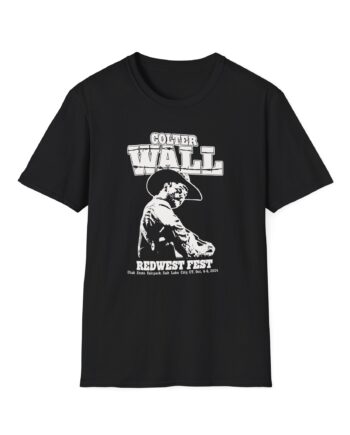 Colter Wall RedWest Fest Unisex Softstyle T-Shirt