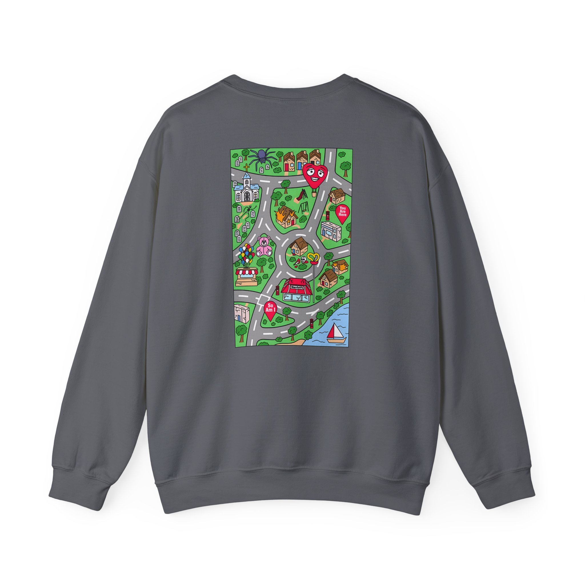 James Marriott Are We There Yet Unisex Heavy Blendâ„¢ Crewneck Sweatshirt