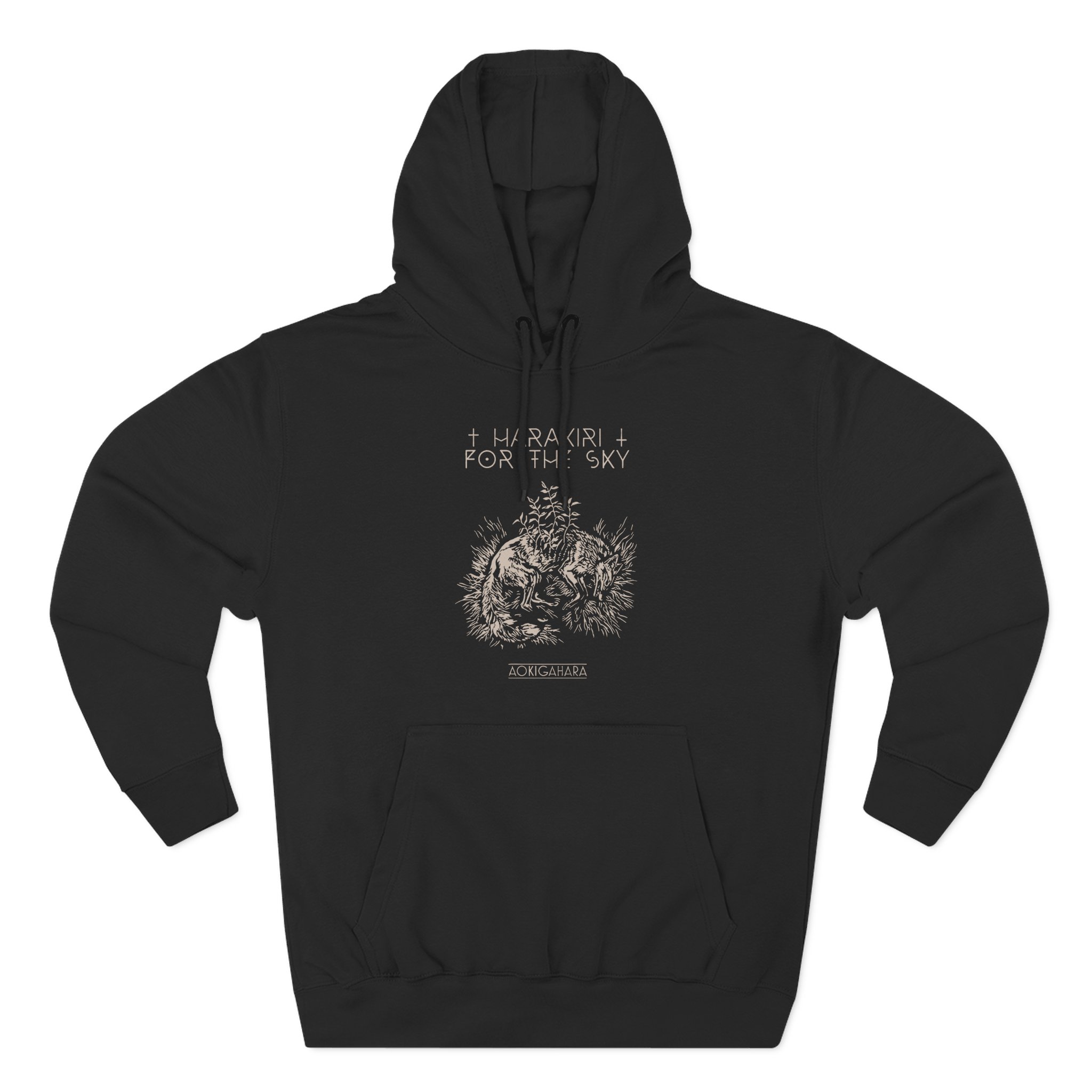 Harakiri for the Sky Aokigahara Three-Panel Fleece Hoodie