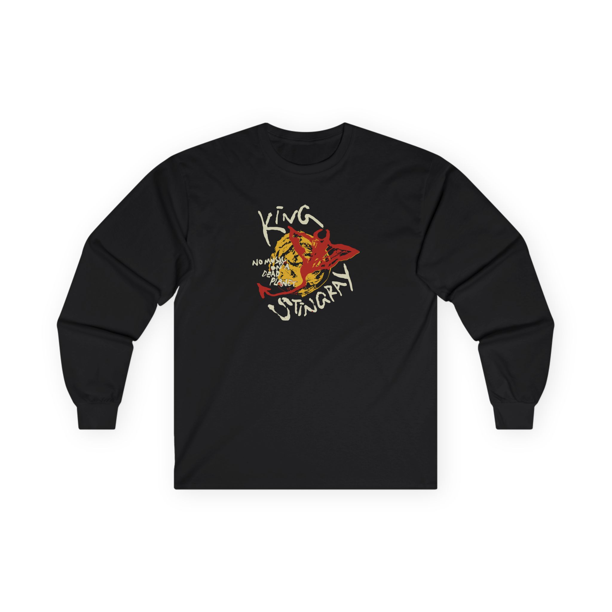 King Stingray No Music on a Dead Planet Unisex Ultra Cotton Long Sleeve Tee