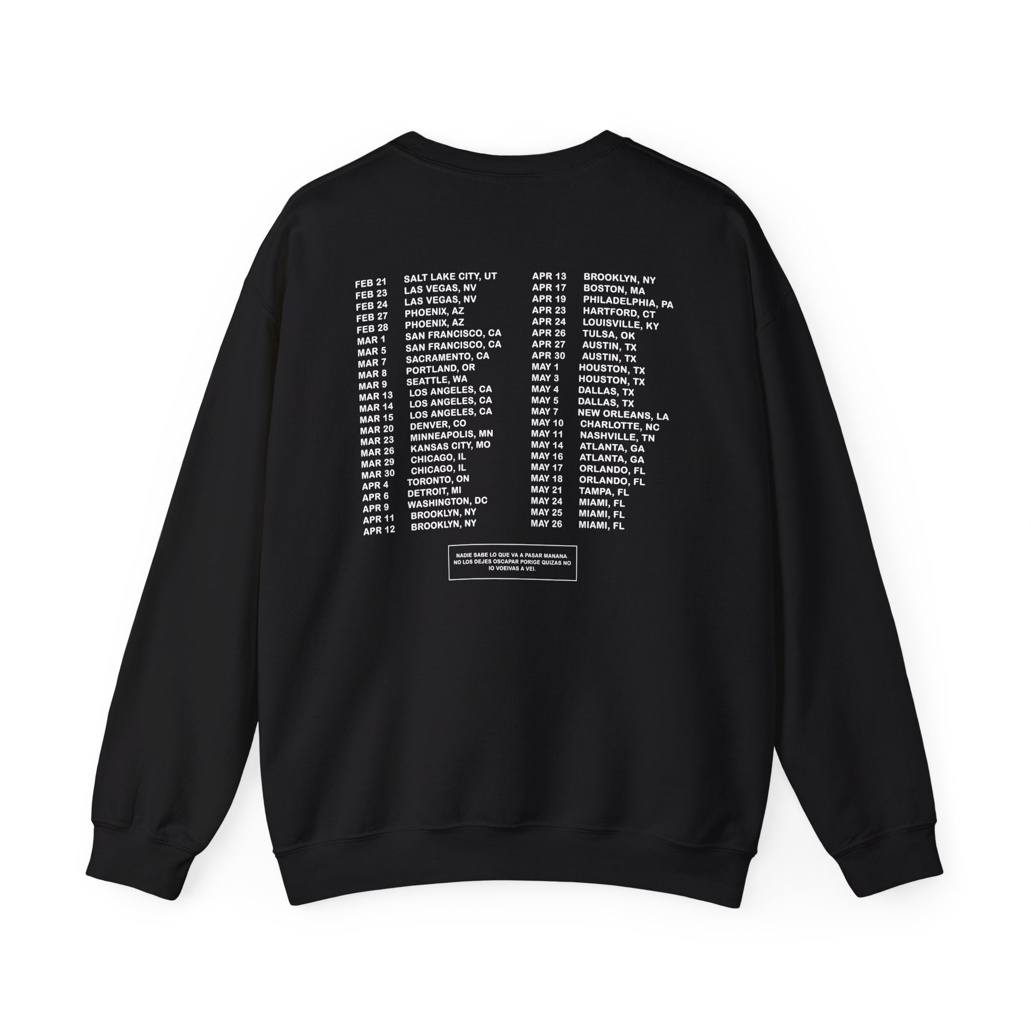 BB Gracias Por Nada Unisex Heavy Blendâ„¢ Crewneck Sweatshirt