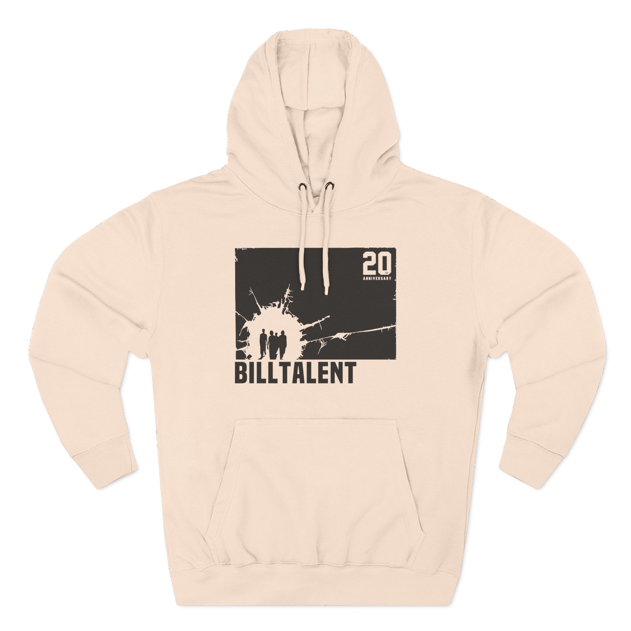 Billy Talent 20th Anniversary Three-Panel Fleece Hoodie
