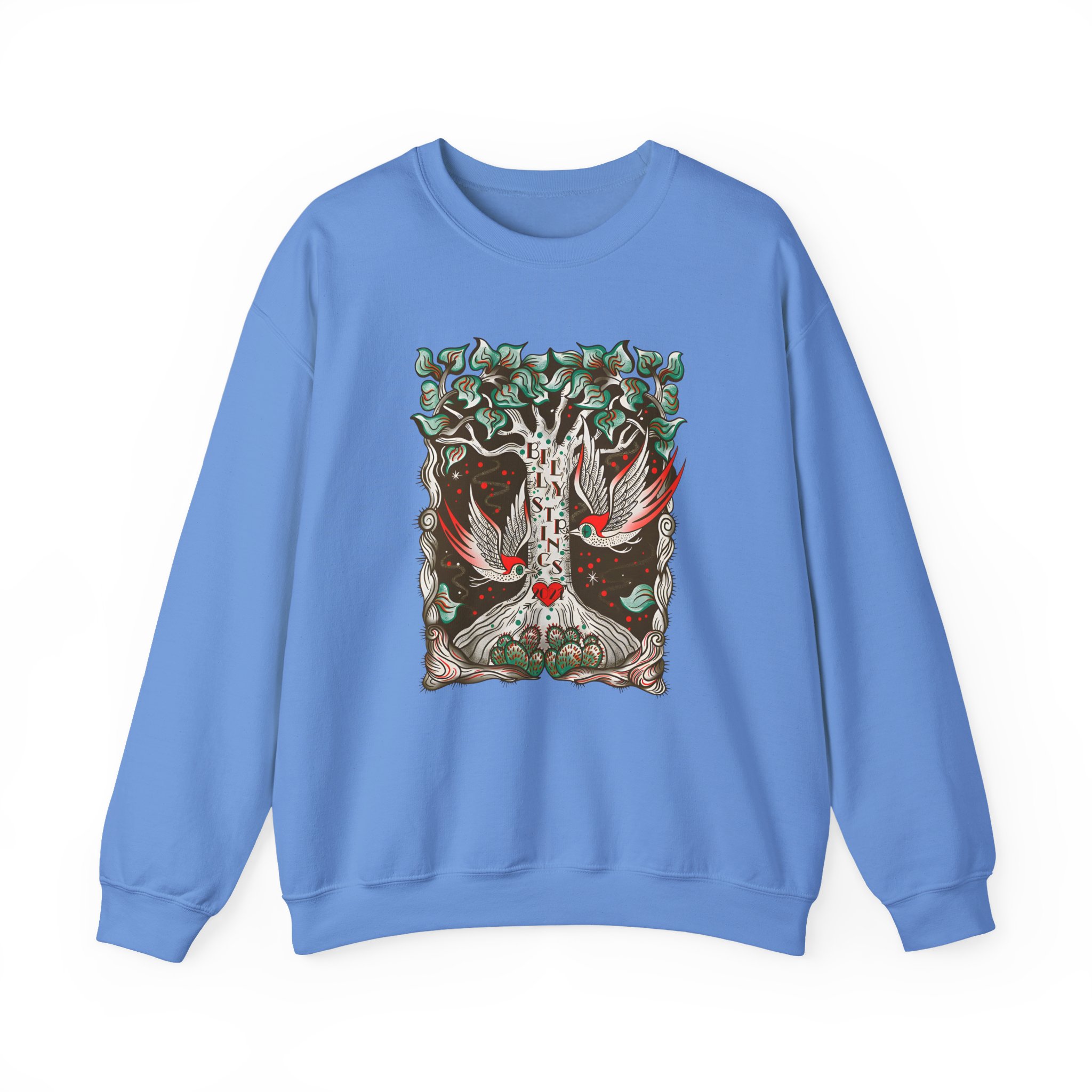 Billy Strings Woodpecker Unisex Heavy Blendâ„¢ Crewneck Sweatshirt