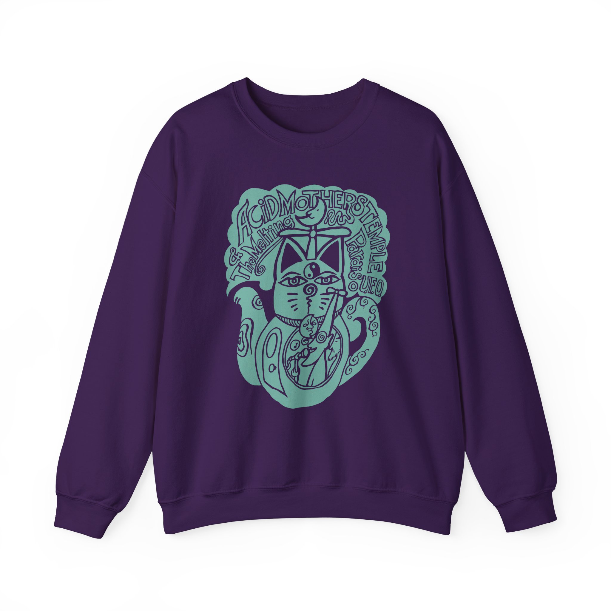 Acid Mothers Temple Teapot Unisex Heavy Blendâ„¢ Crewneck Sweatshirt