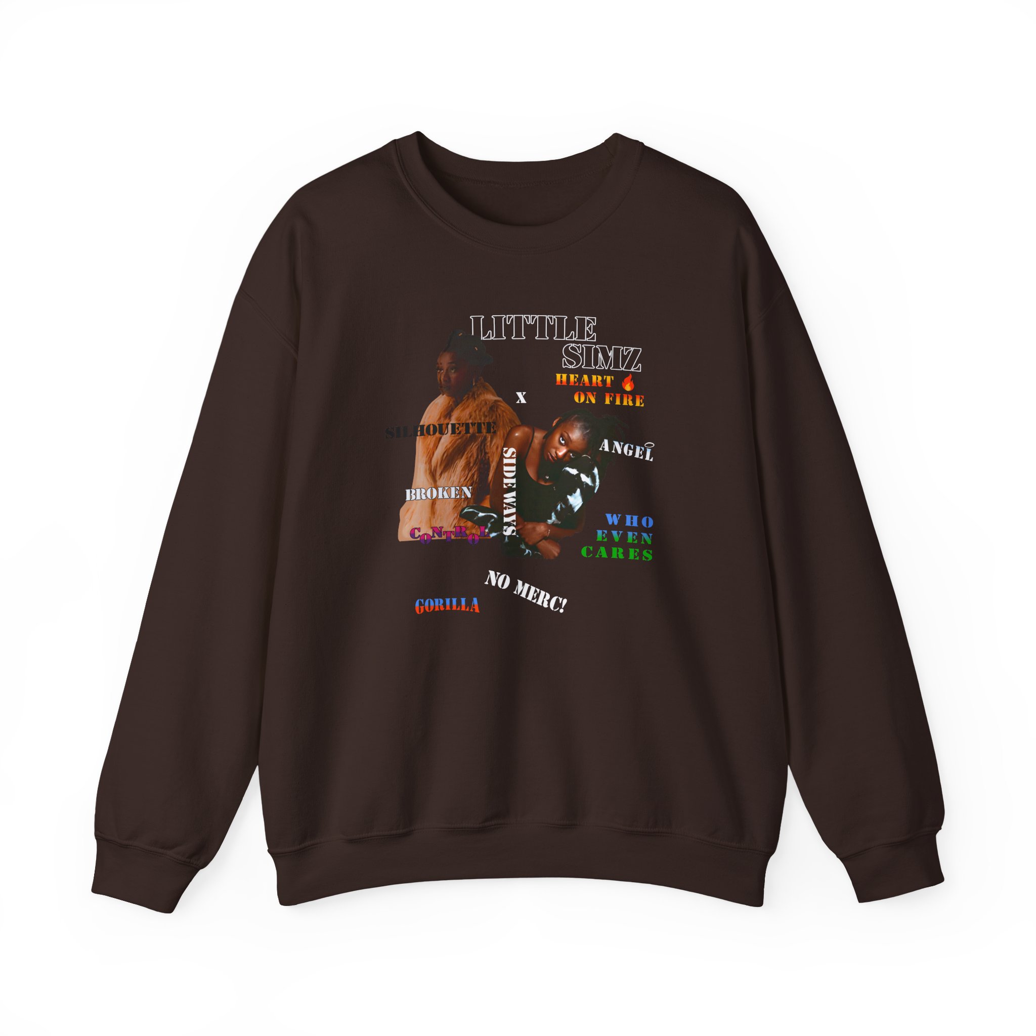 Little Simz Photo Collage Unisex Heavy Blendâ„¢ Crewneck Sweatshirt
