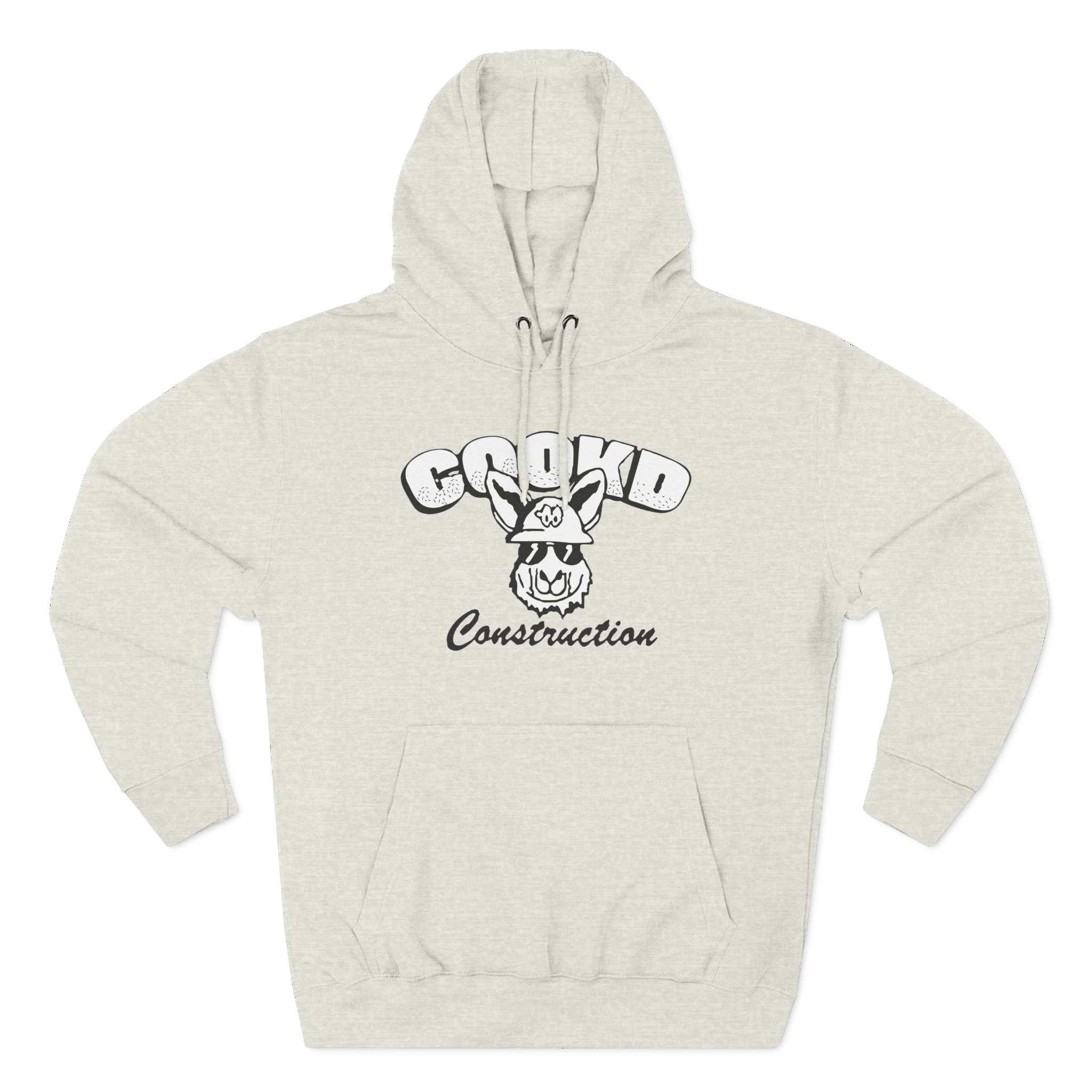 Lazarbeam Cookd Construction Three-Panel Fleece Hoodie