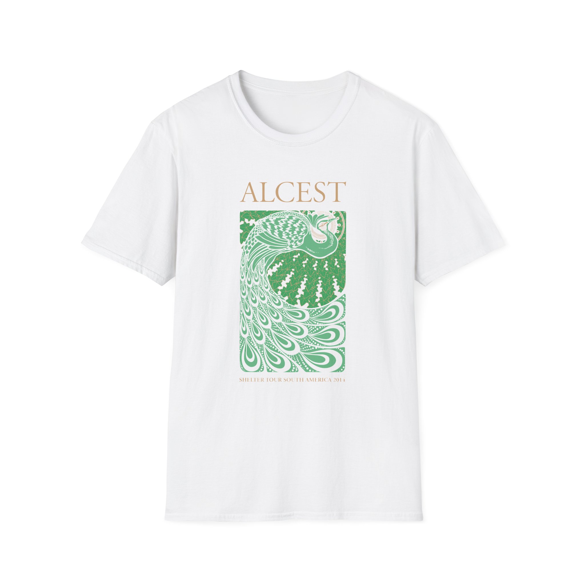 Alcest Shelter Tour South America 2014 Unisex Softstyle T-Shirt