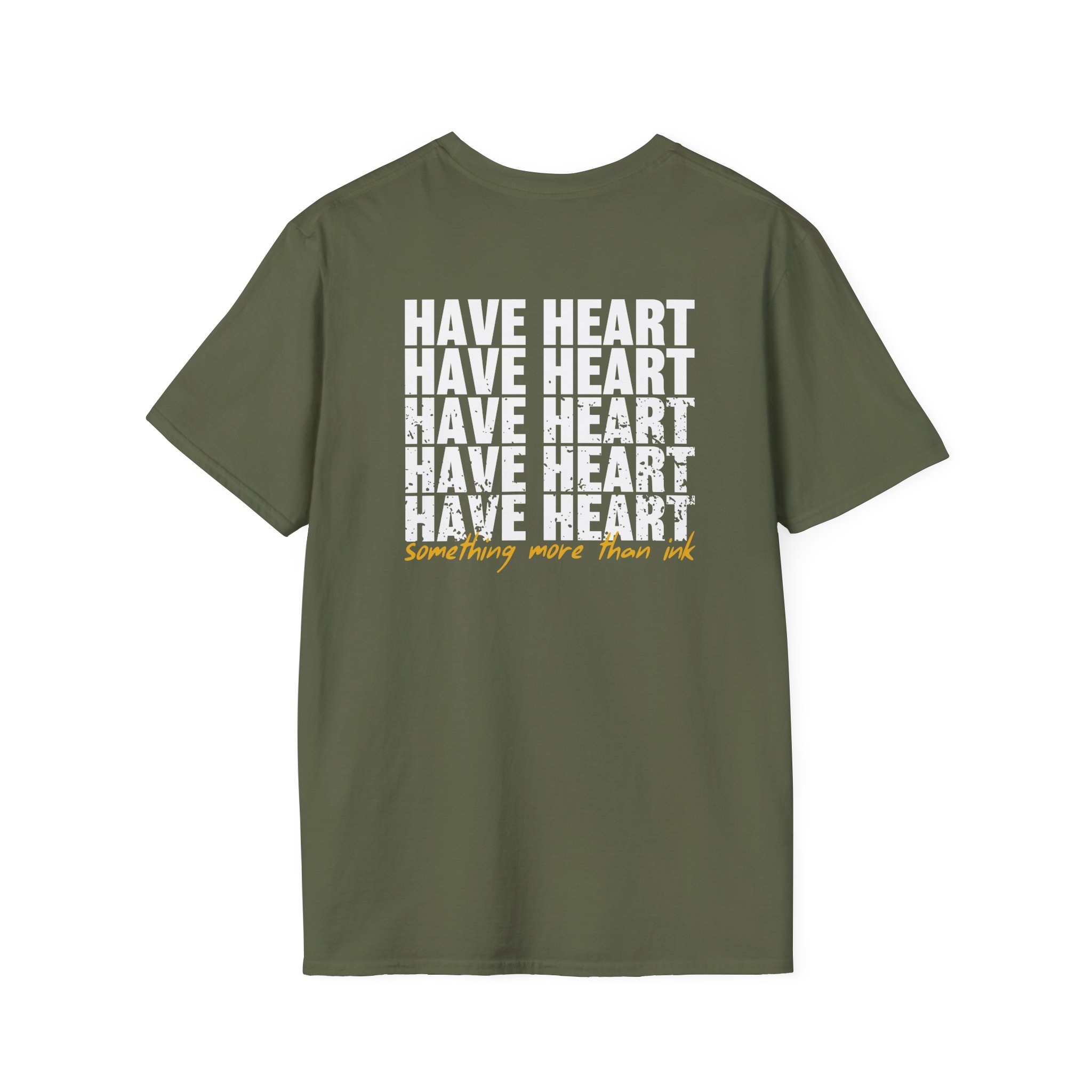 Have Heart Something More Than Ink Unisex Softstyle T-Shirt